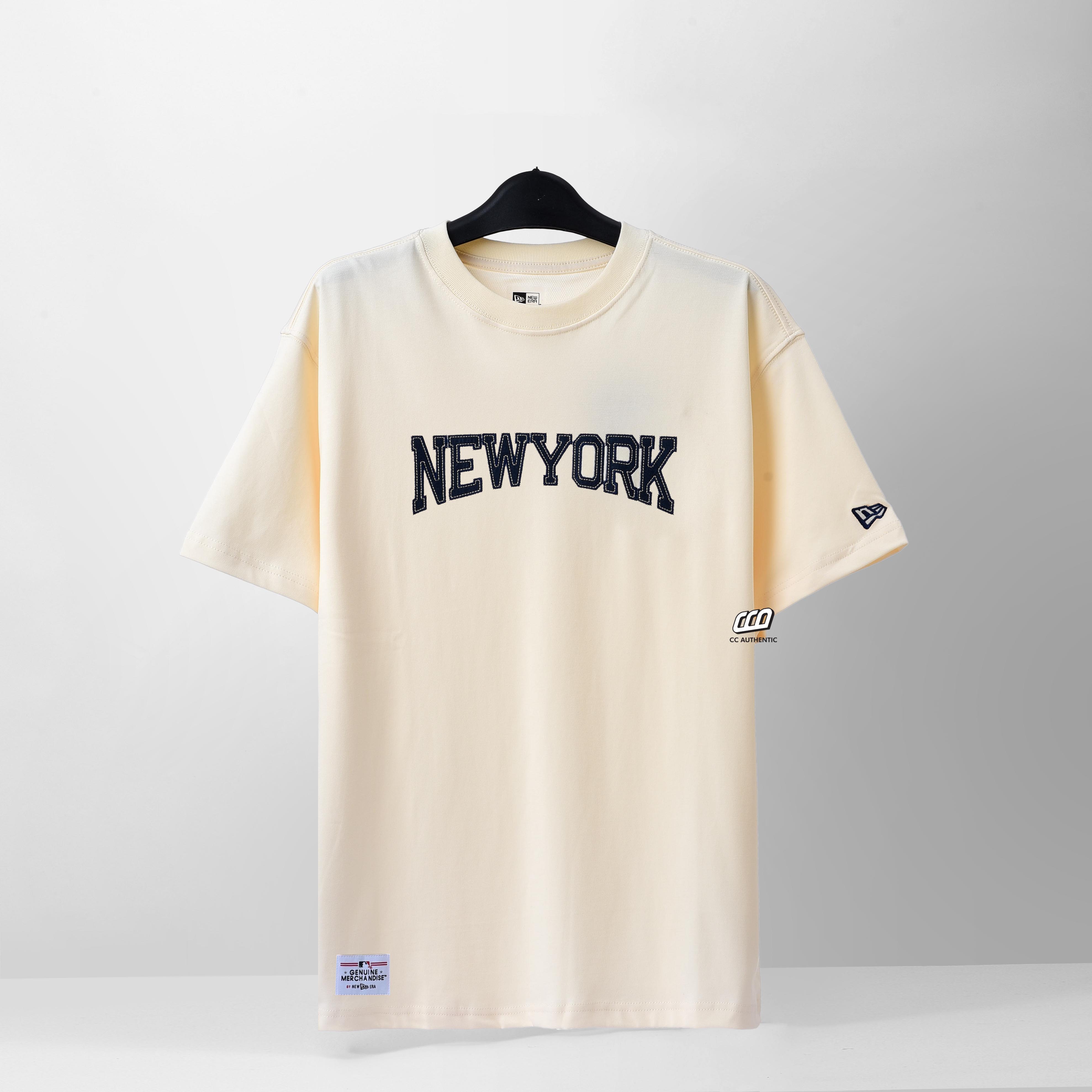 NEW ERA NEW YORK BS T-SHIRT - IVORY