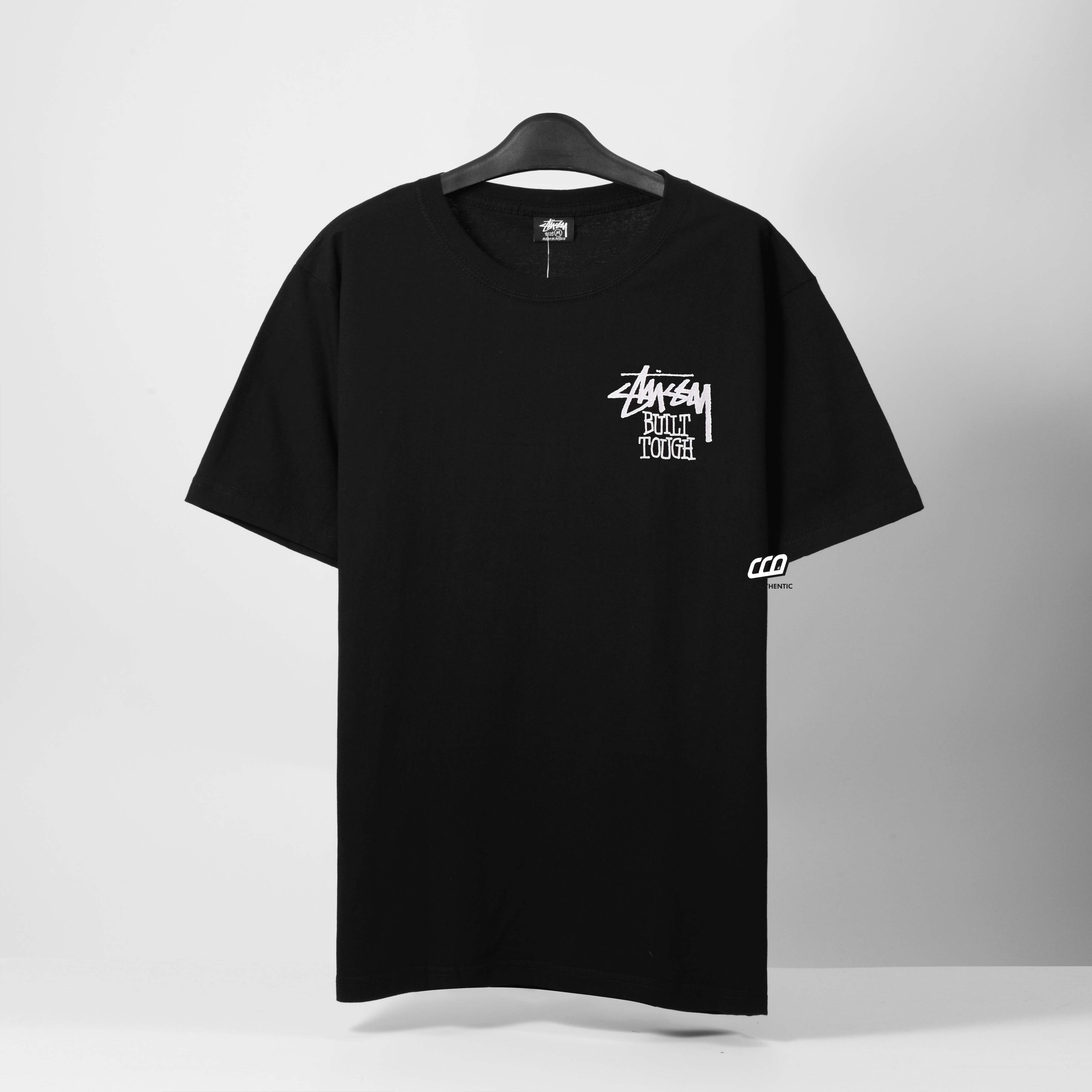 STUSSY BUILT TOUGH T-SHIRT - BLACK