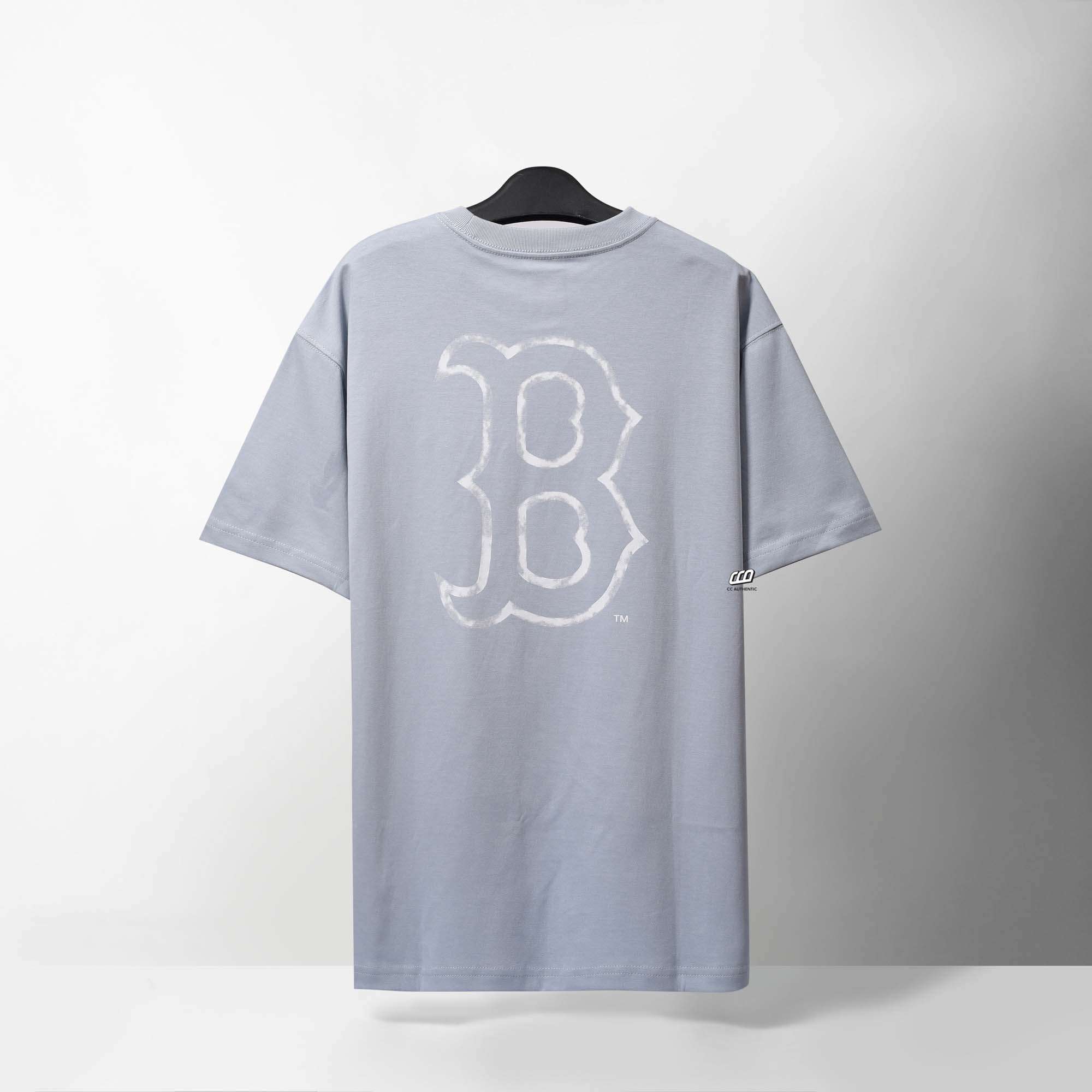 NEW ERA RED SOX PRINTED TSHIRT - GREY