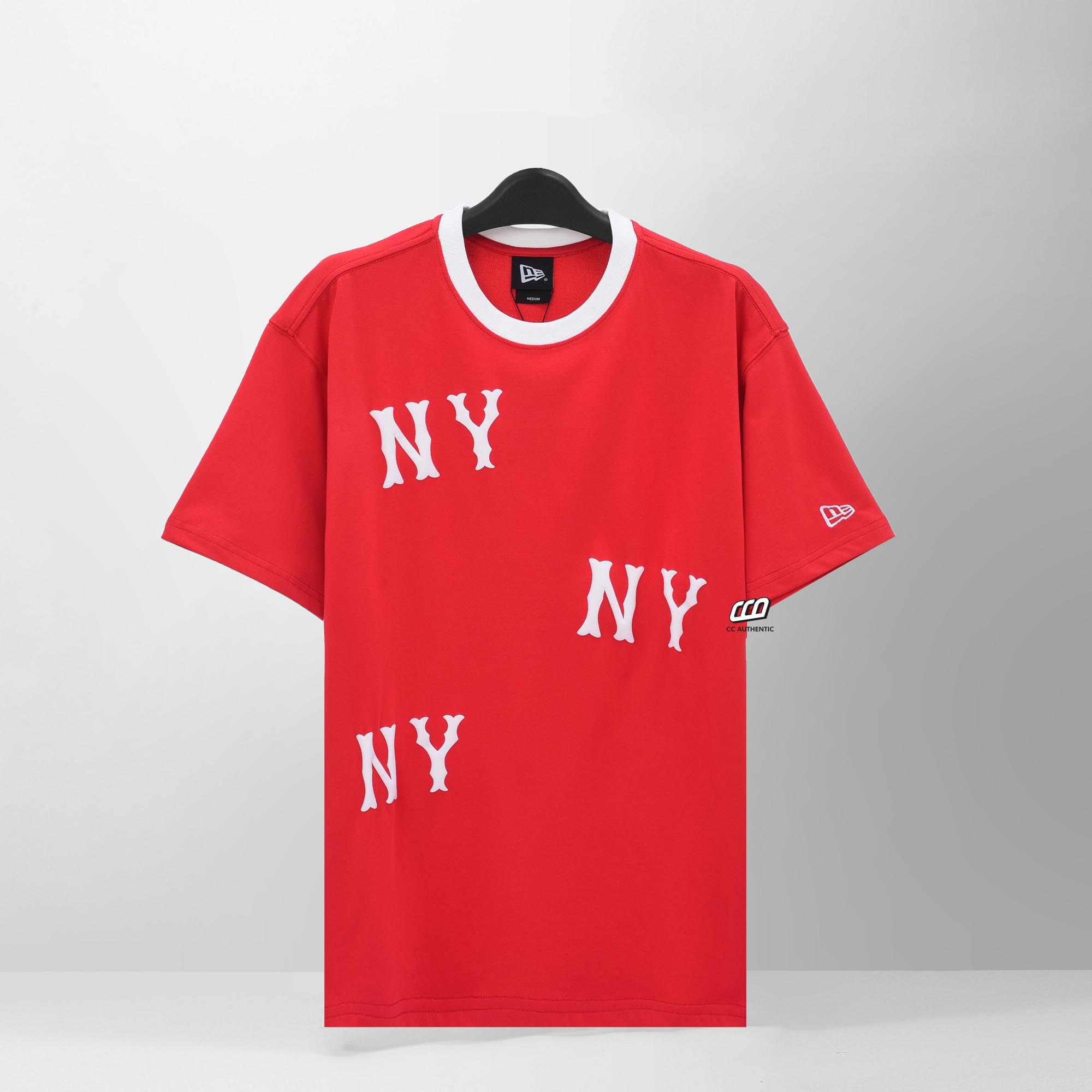 NEW ERA NEYYAN LOGO RS44 T-SHIRT - RED