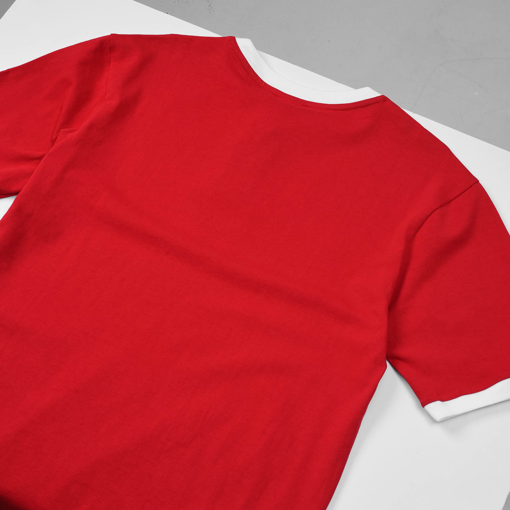 ADIDAS ORIGINALS CENTRE OVERSIZE T-SHIRT - RED