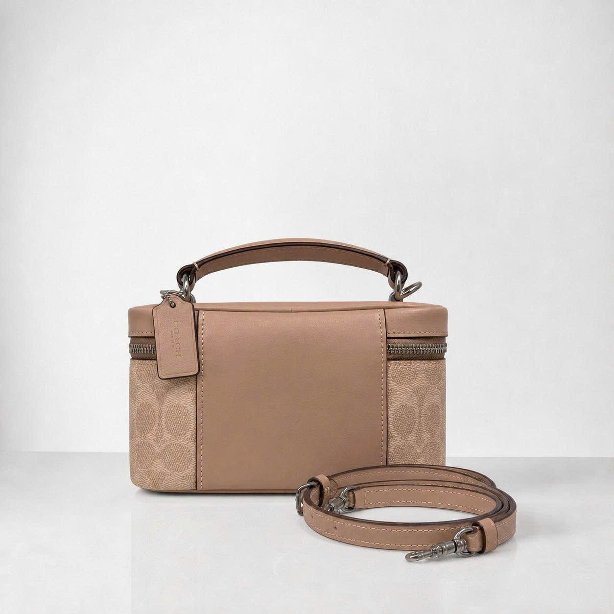 COACH SIGNATURE RAINER CROSSBODY BAG - SAND