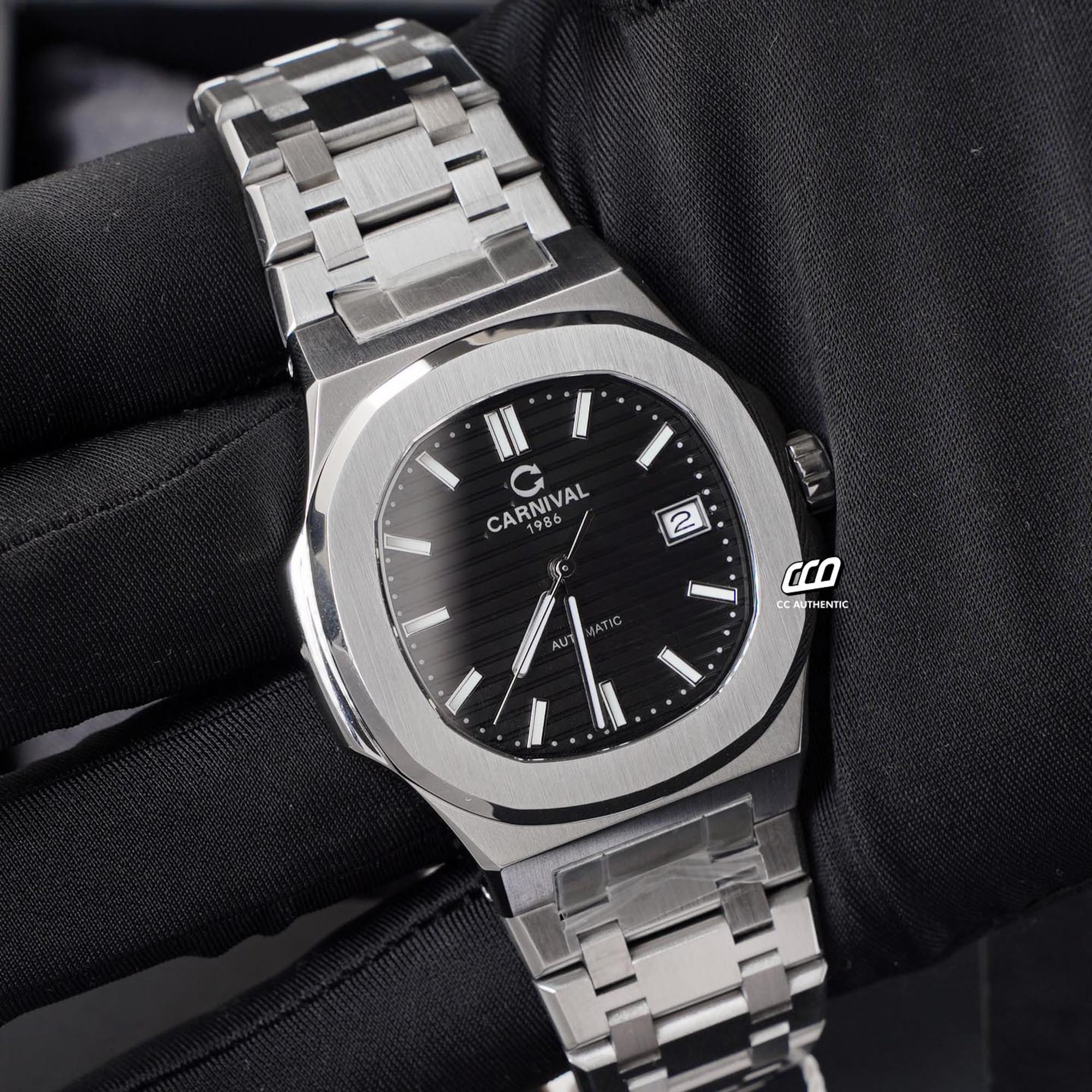 ĐỒNG HỒ NAM CARNIVAL 8108G1 VT D AUTOMATIC 41MM
