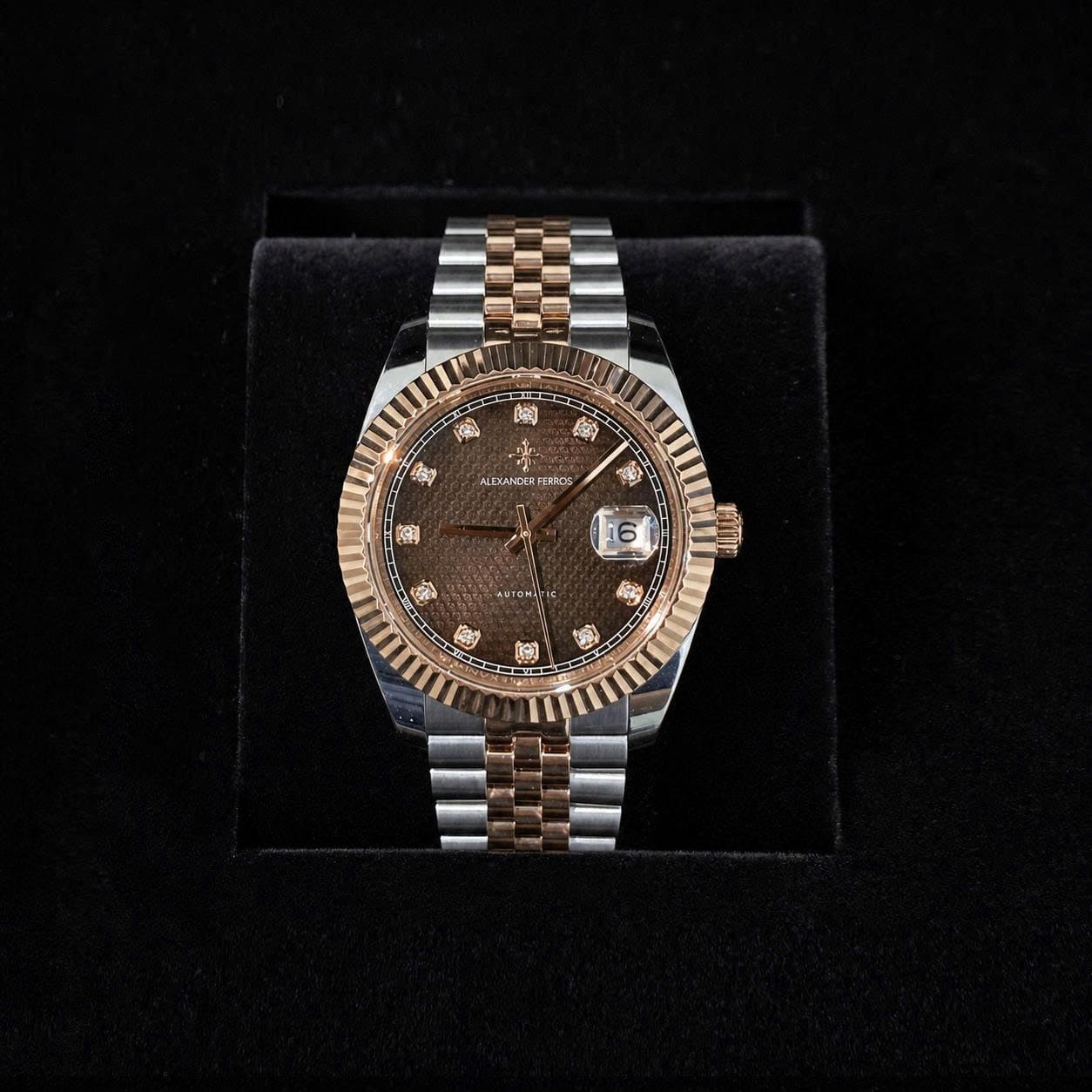ĐỒNG HỒ NAM ALEXANDER FERROS 8032D/01 AUTOMATIC 40MM