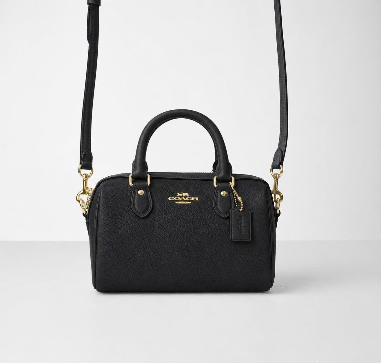 COACH SATCHEL 25 BAG - BLACK