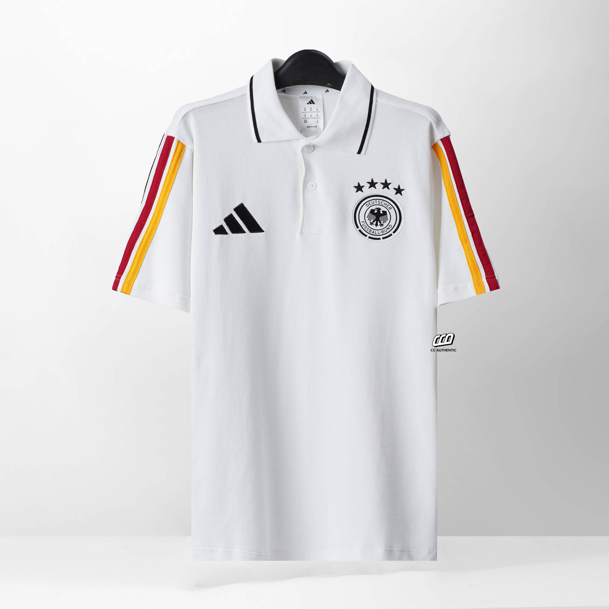 ADIDAS GERMANY POLO SHIRT - WHITE