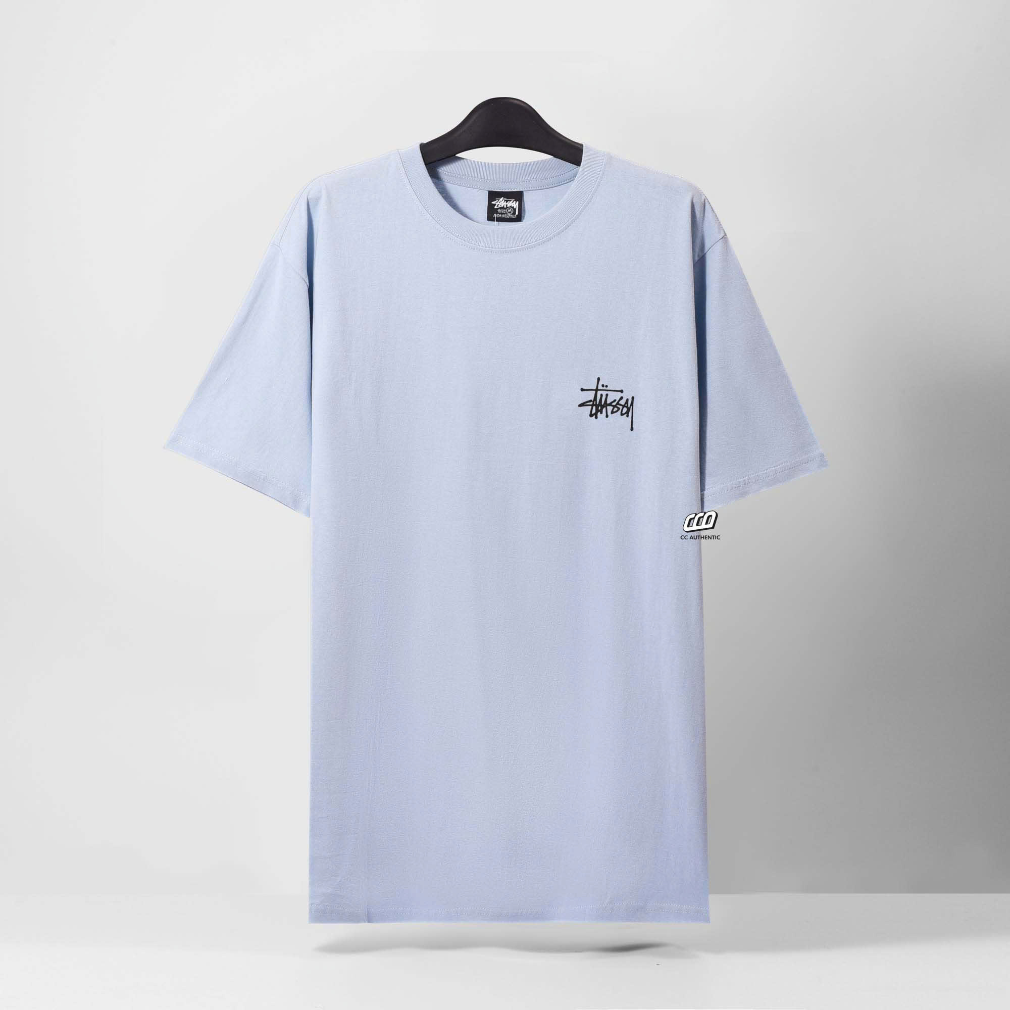 STUSSY BASIC TSHIRT -  SKY BLUE