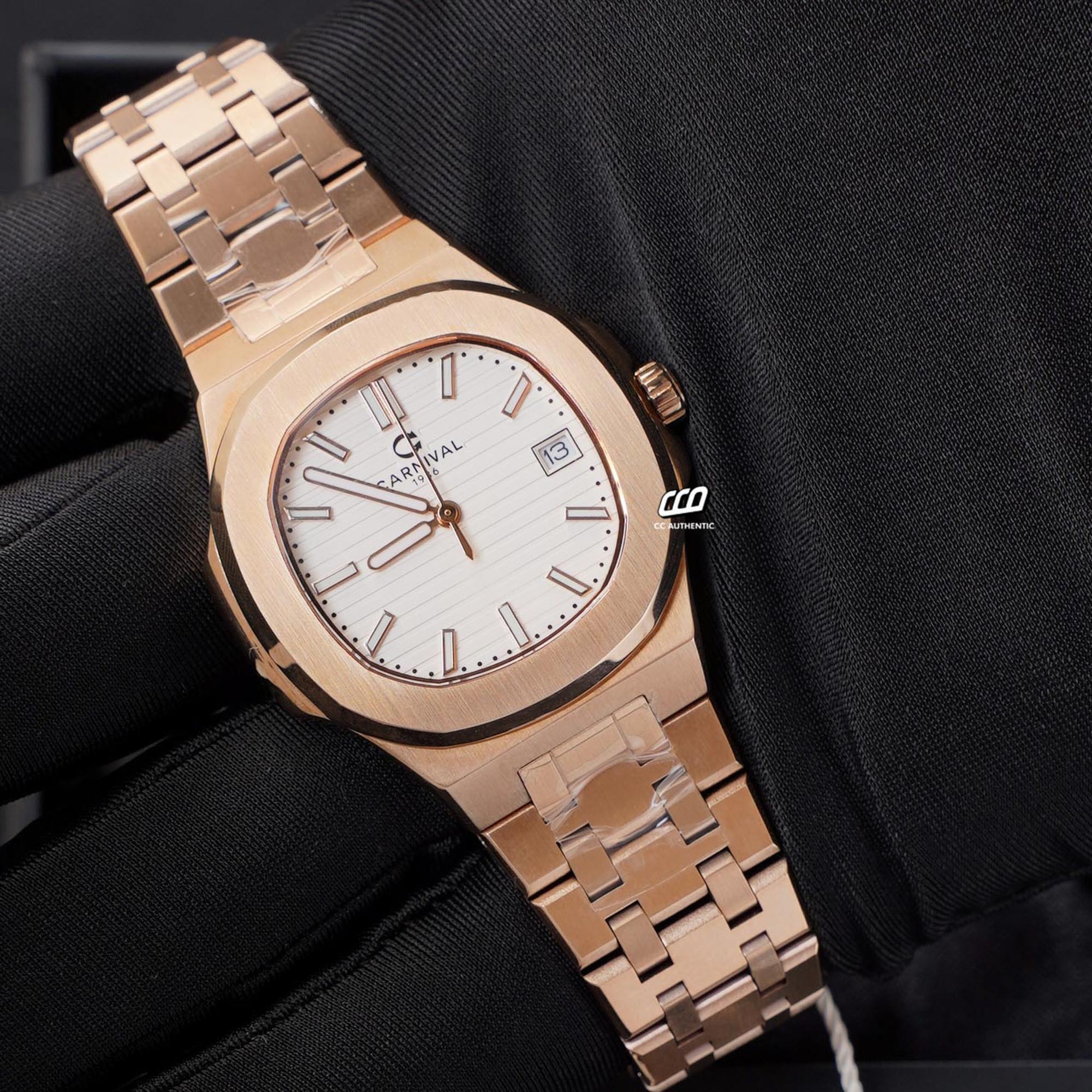 ĐỒNG HỒ NỮ CARNIVAL 8161L VH T QUAZT 34MM