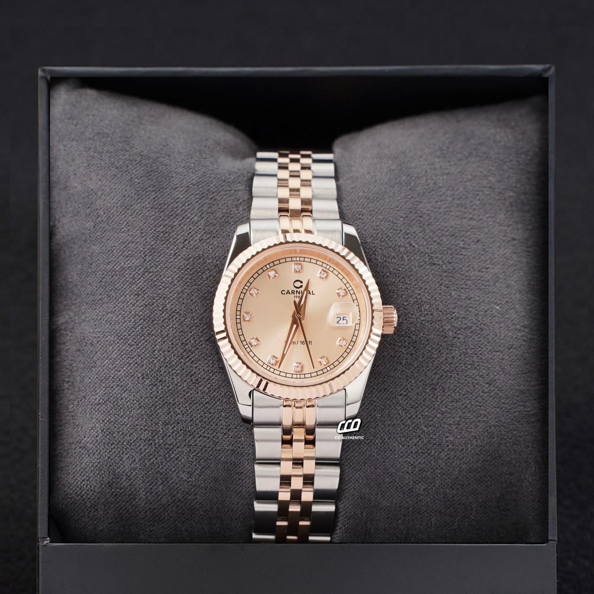 ĐỒNG HỒ NỮ CARNIVAL 8131L CH NN QUAZT 32MM