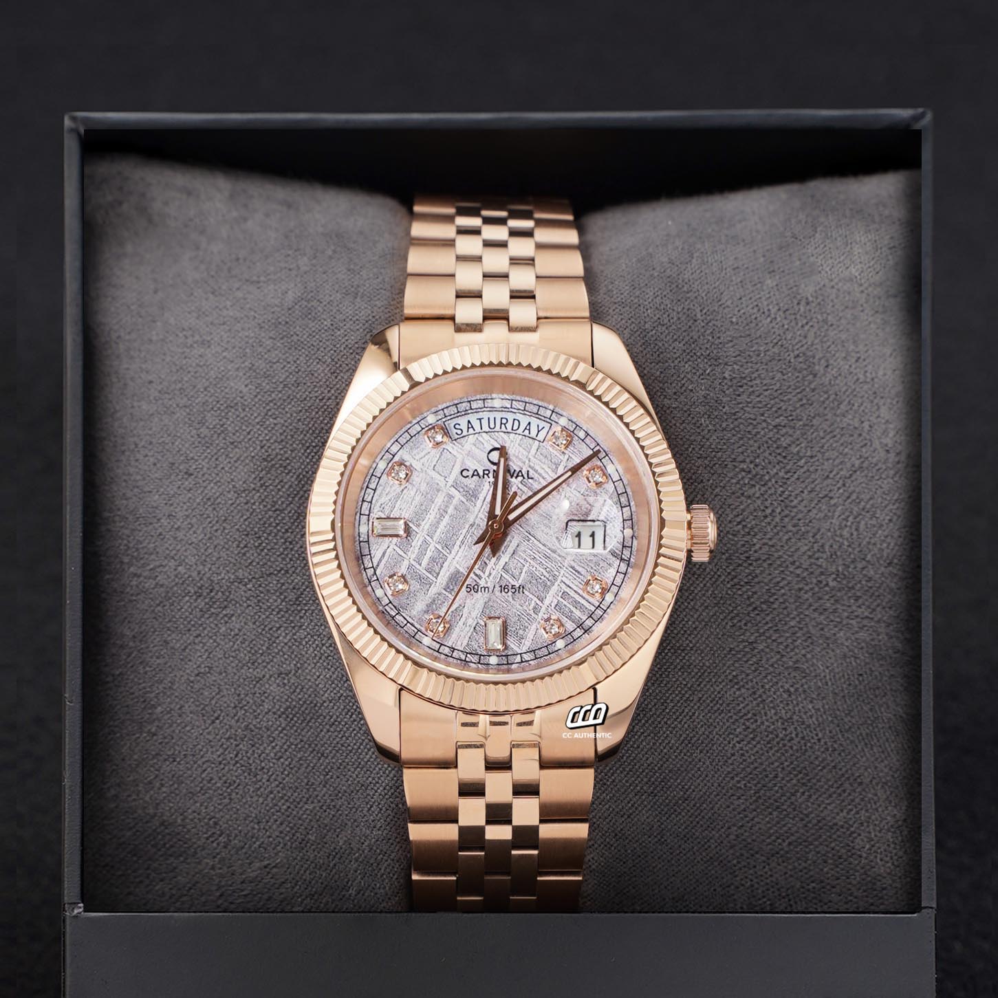 ĐỒNG HỒ NAM CARNIVAL 8190G VH TT QUAZT 40MM