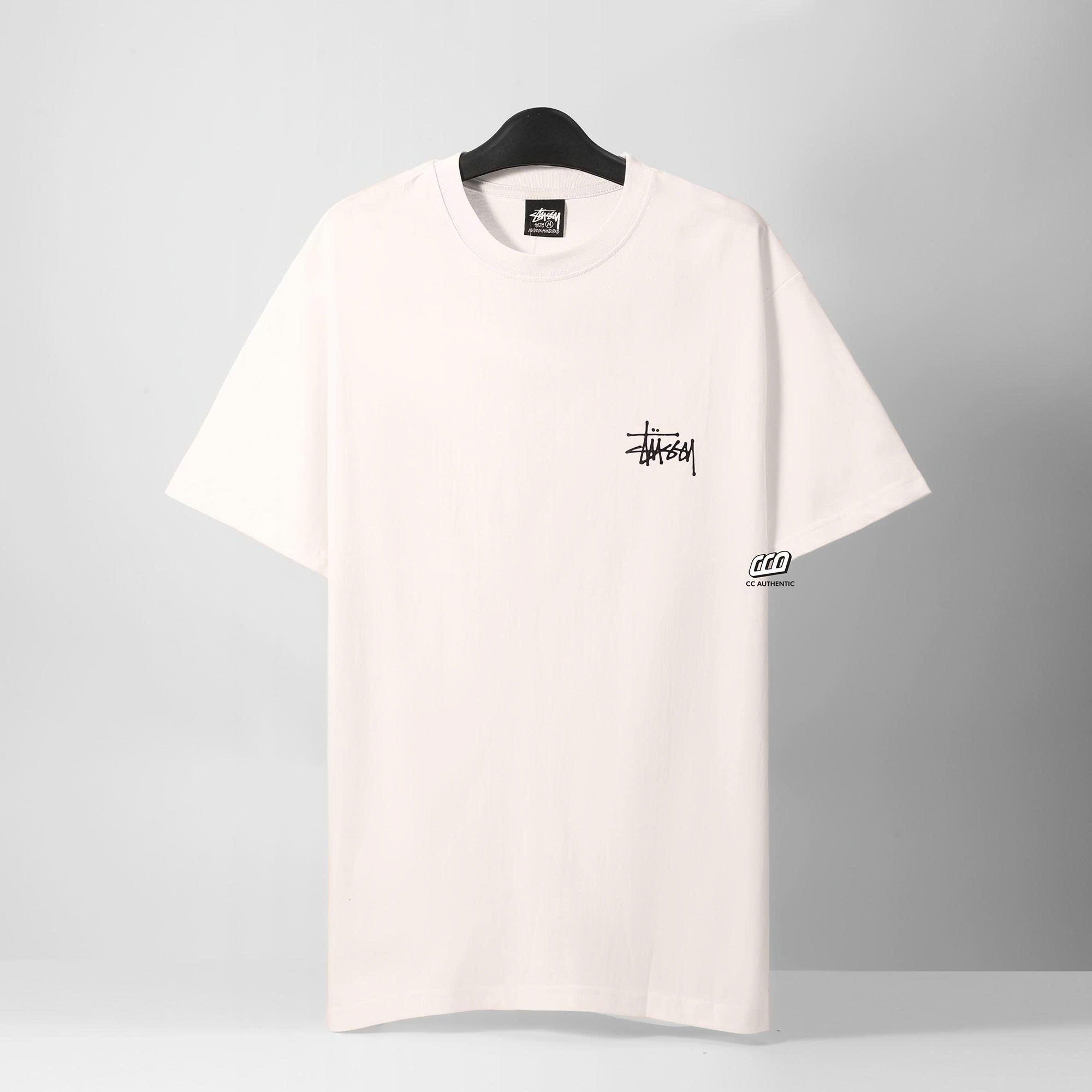 STUSSY BASIC TSHIRT - NATURAL