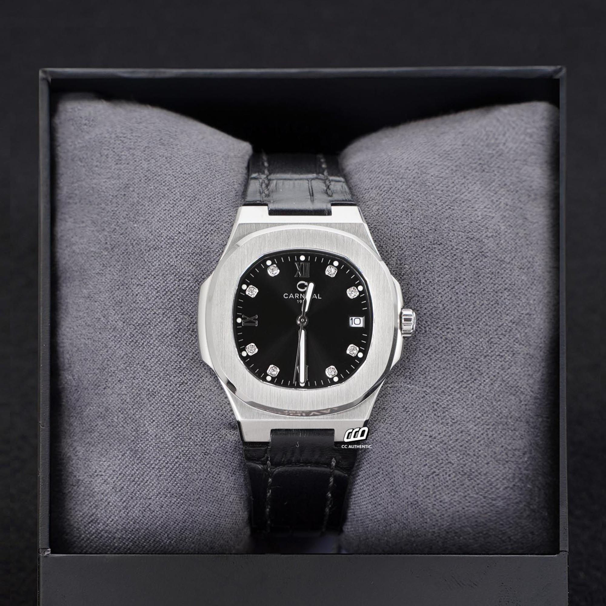 ĐỒNG HỒ NỮ CARNIVAL 8160L VT DD D QUAZT 34MM