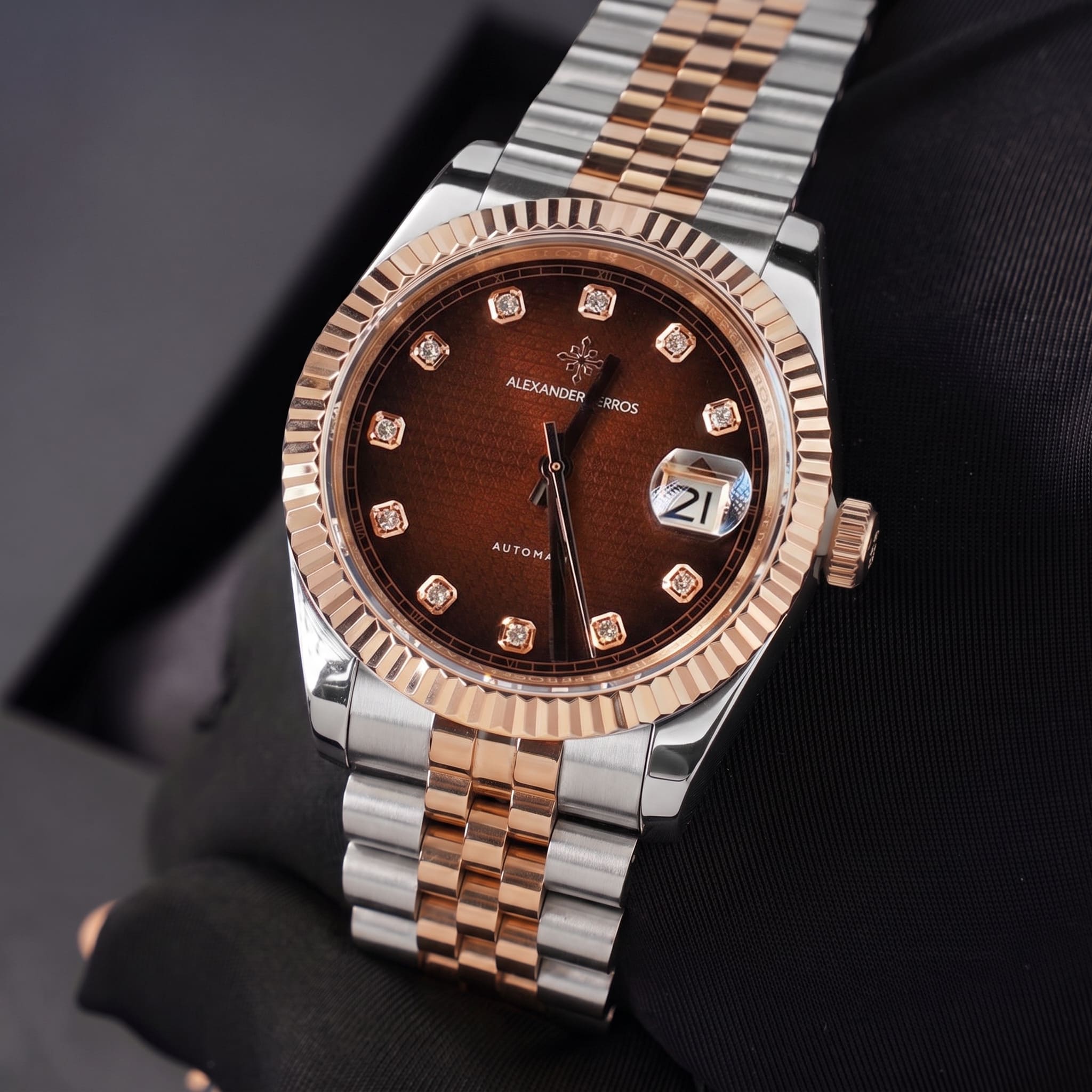 ĐỒNG HỒ NAM ALEXANDER FERROS 8032D/08 AUTOMATIC 40MM