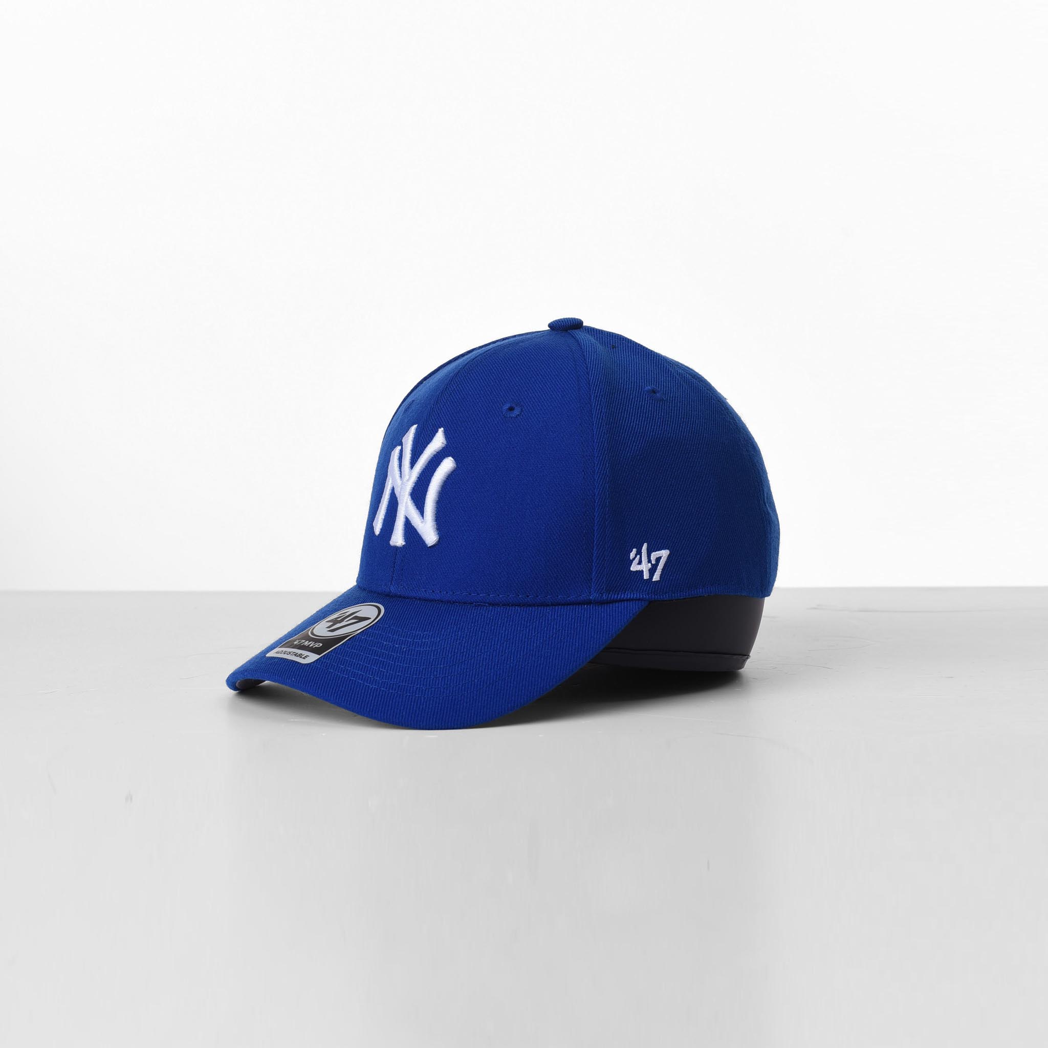 47 NY WHITE LOGO CAP - BLUE