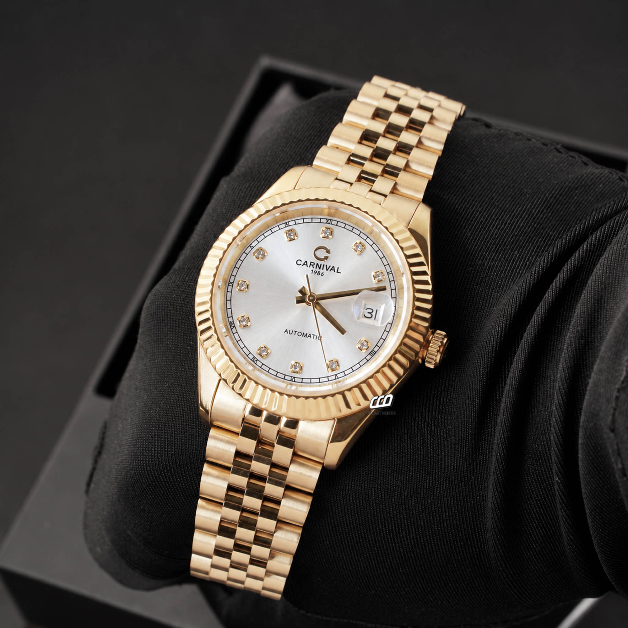 ĐỒNG HỒ NAM CARNIVAL 8250G VV T AUTOMATIC 38MM