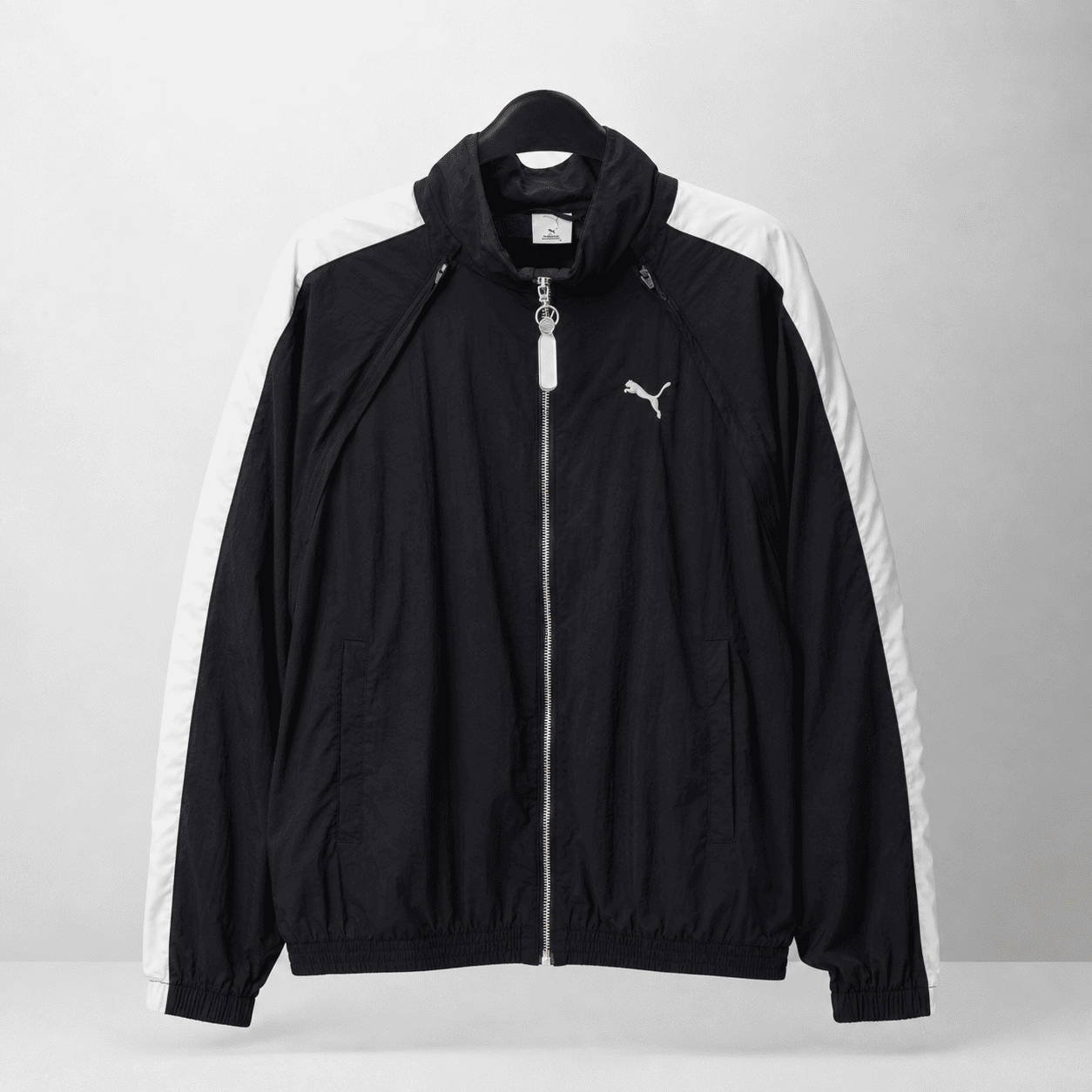 PUMA PRIME RETRO T7 WOVEN JACKET - BLACK