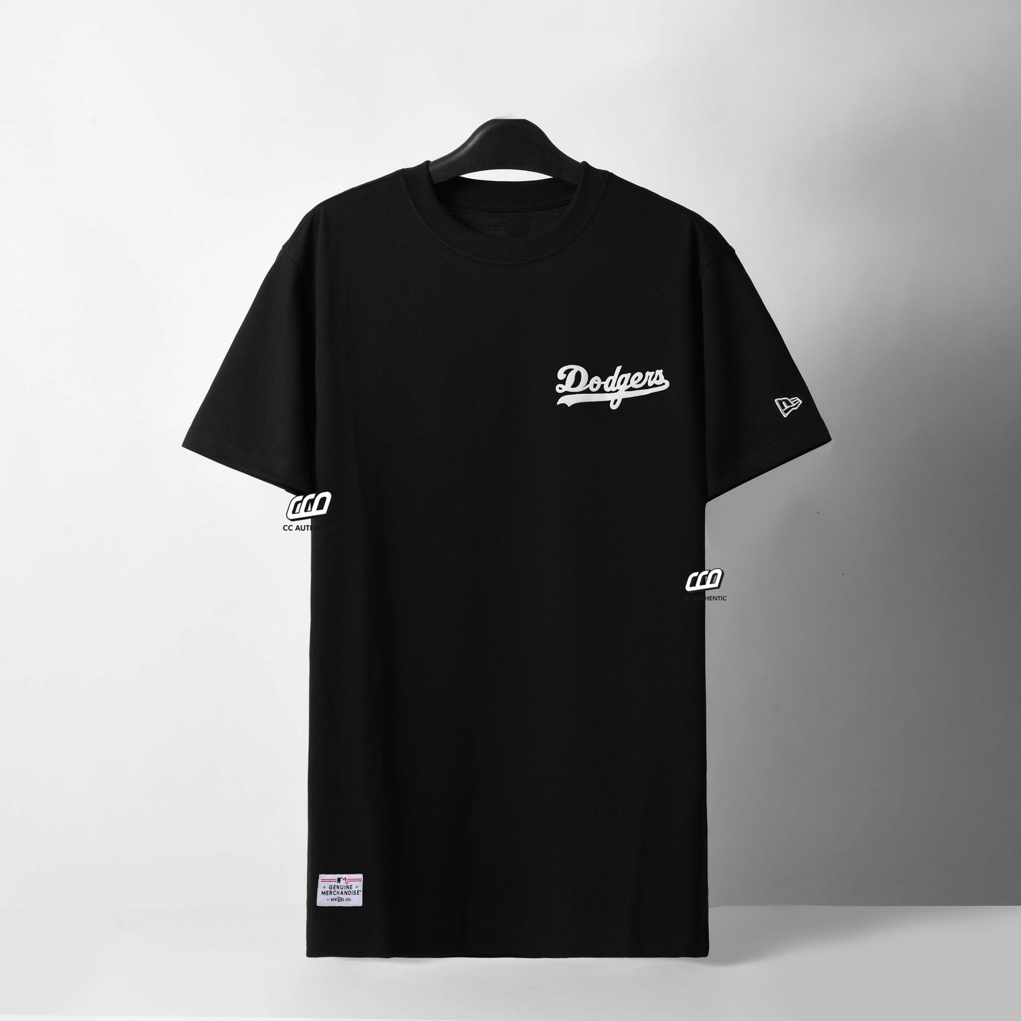 NEW ERA LA BEAR IN BACK T-SHIRT - BLACK