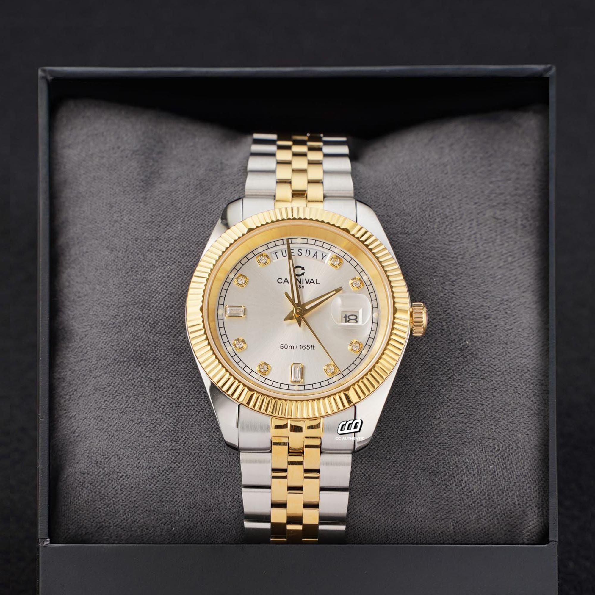 ĐỒNG HỒ NAM CARNIVAL 8190G CV T QUAZT 40MM