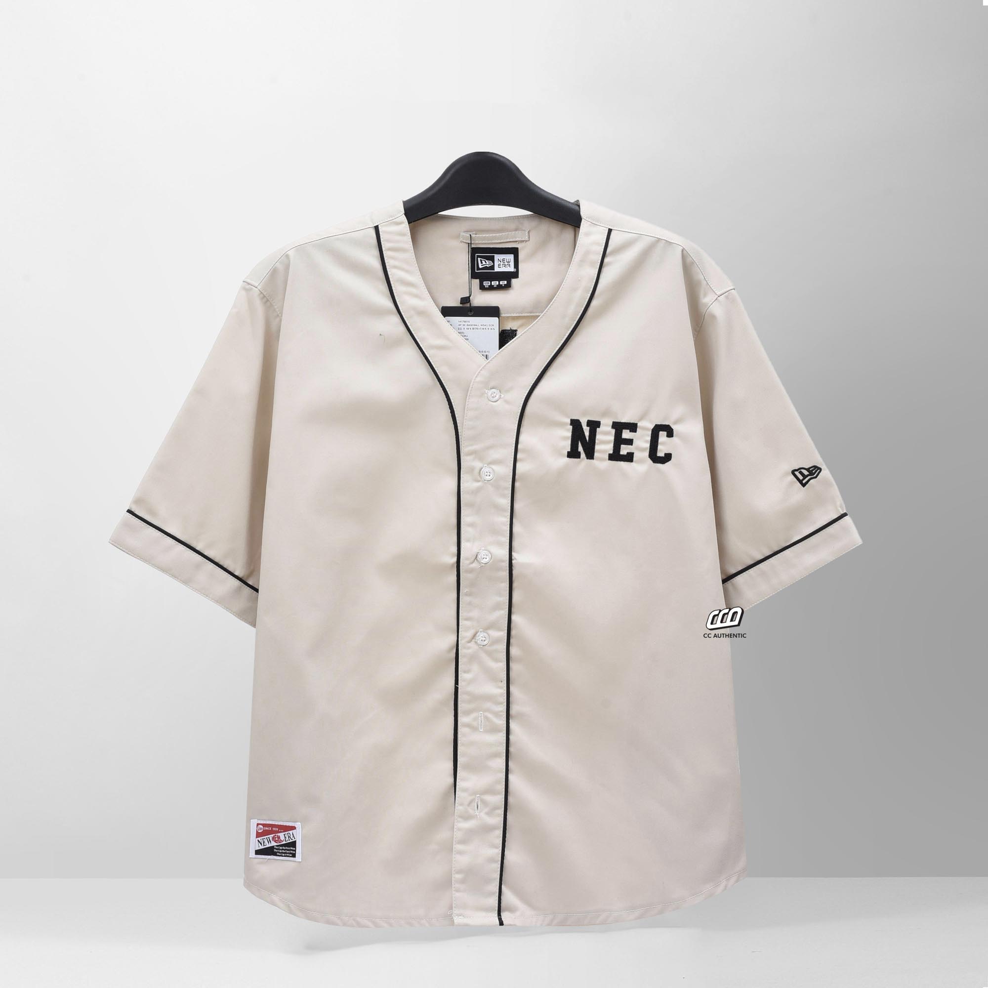 NEW ERA SE BASEBALL WS41 SHIRT - CREAM