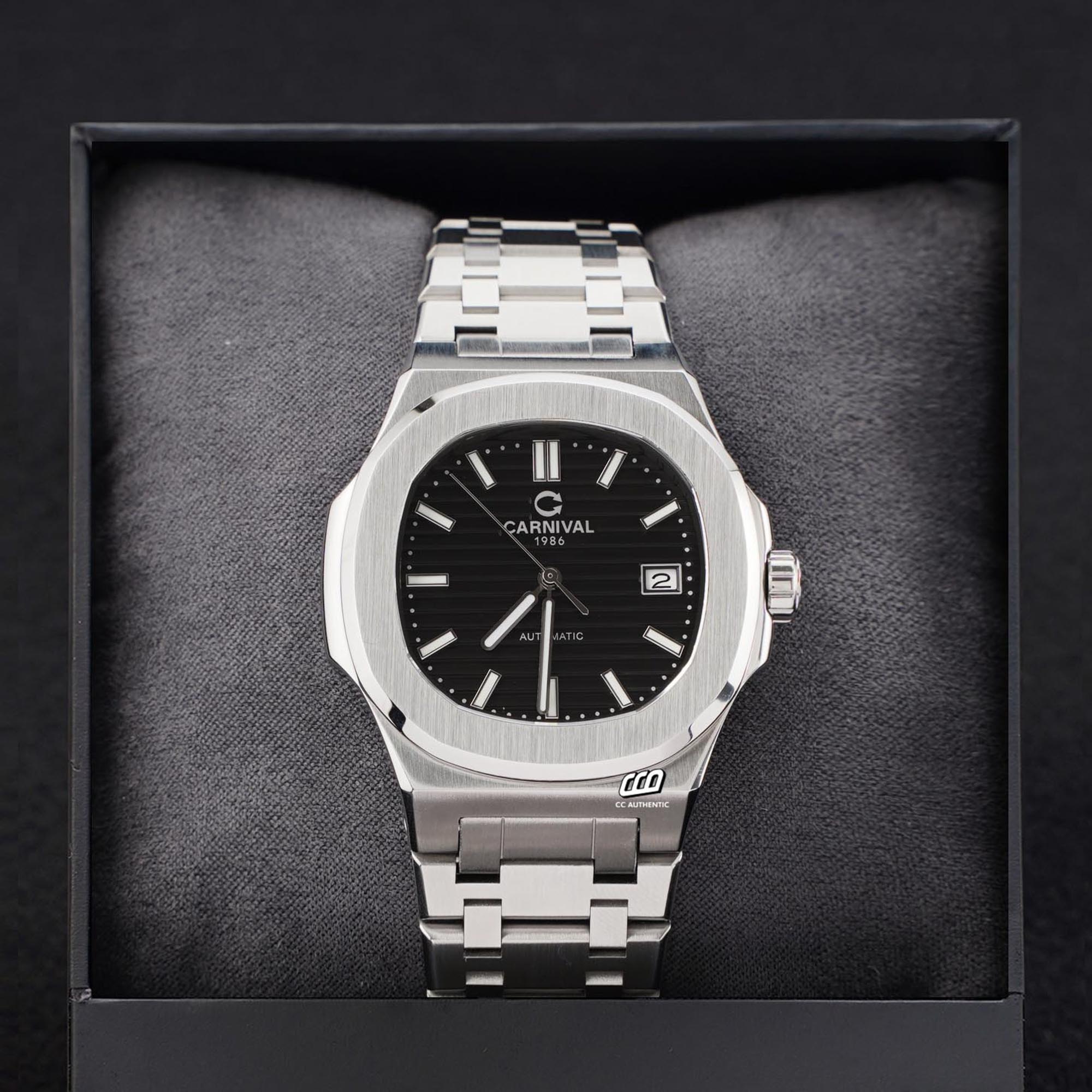 ĐỒNG HỒ NAM CARNIVAL 8108G1 VT D AUTOMATIC 41MM