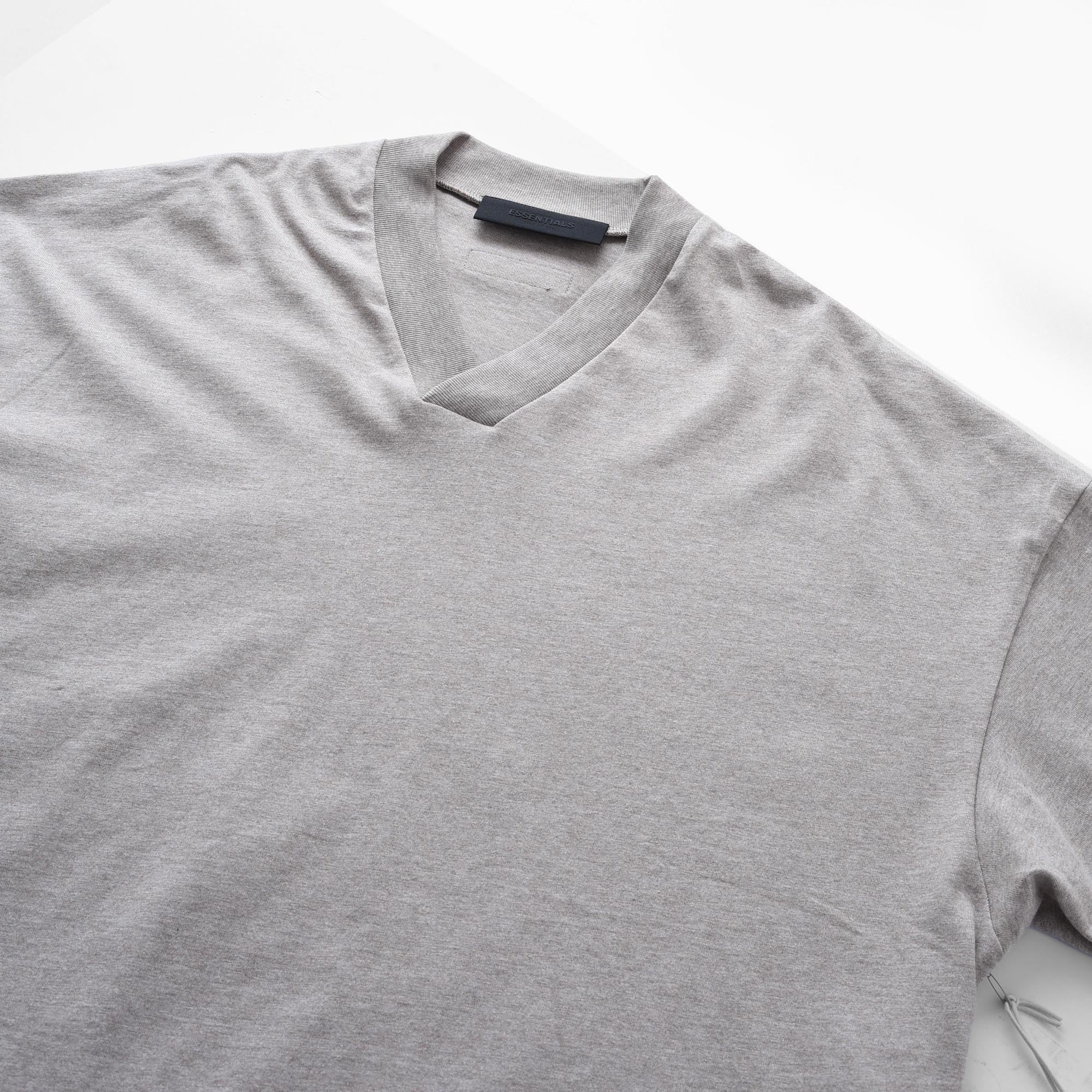 FOG ESSENTIALS V-NECK T-SHIRT - CORE HEATHER