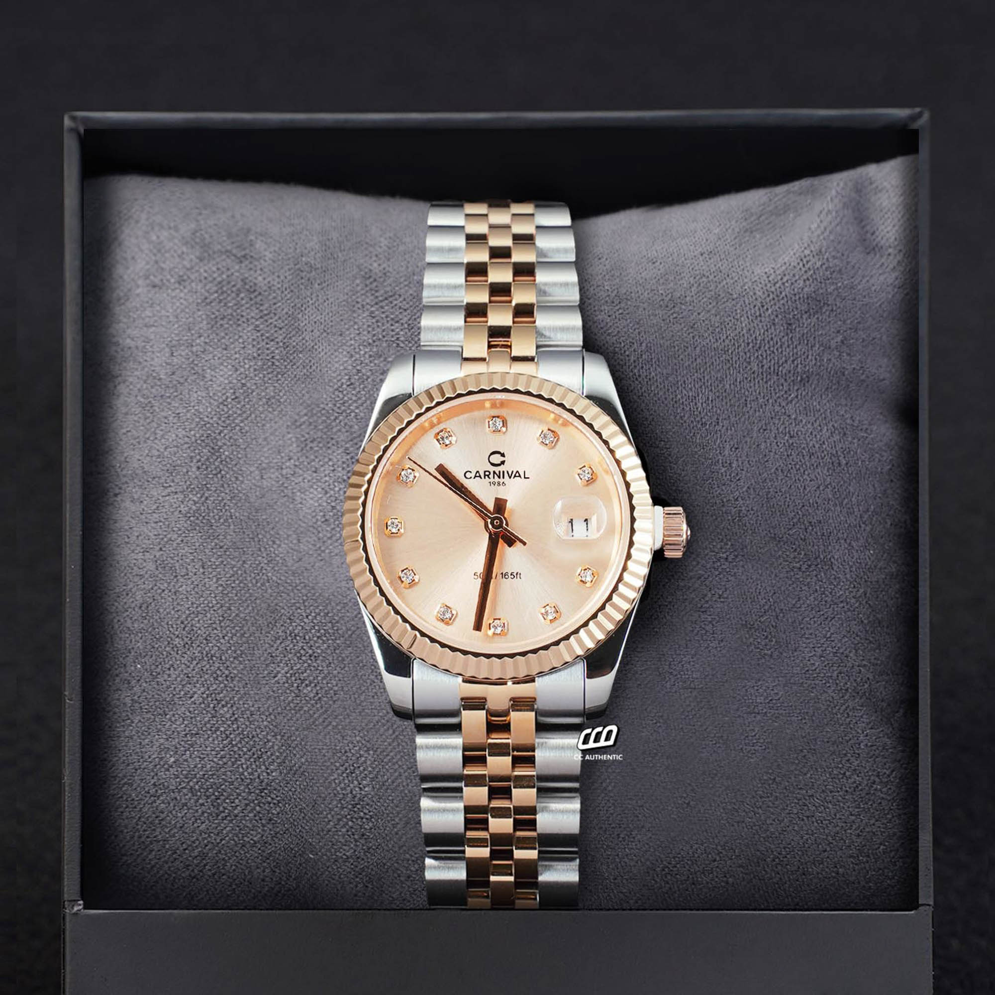 ĐỒNG HỒ NỮ CARNIVAL 8250L CH NN QUARTZ 32MM