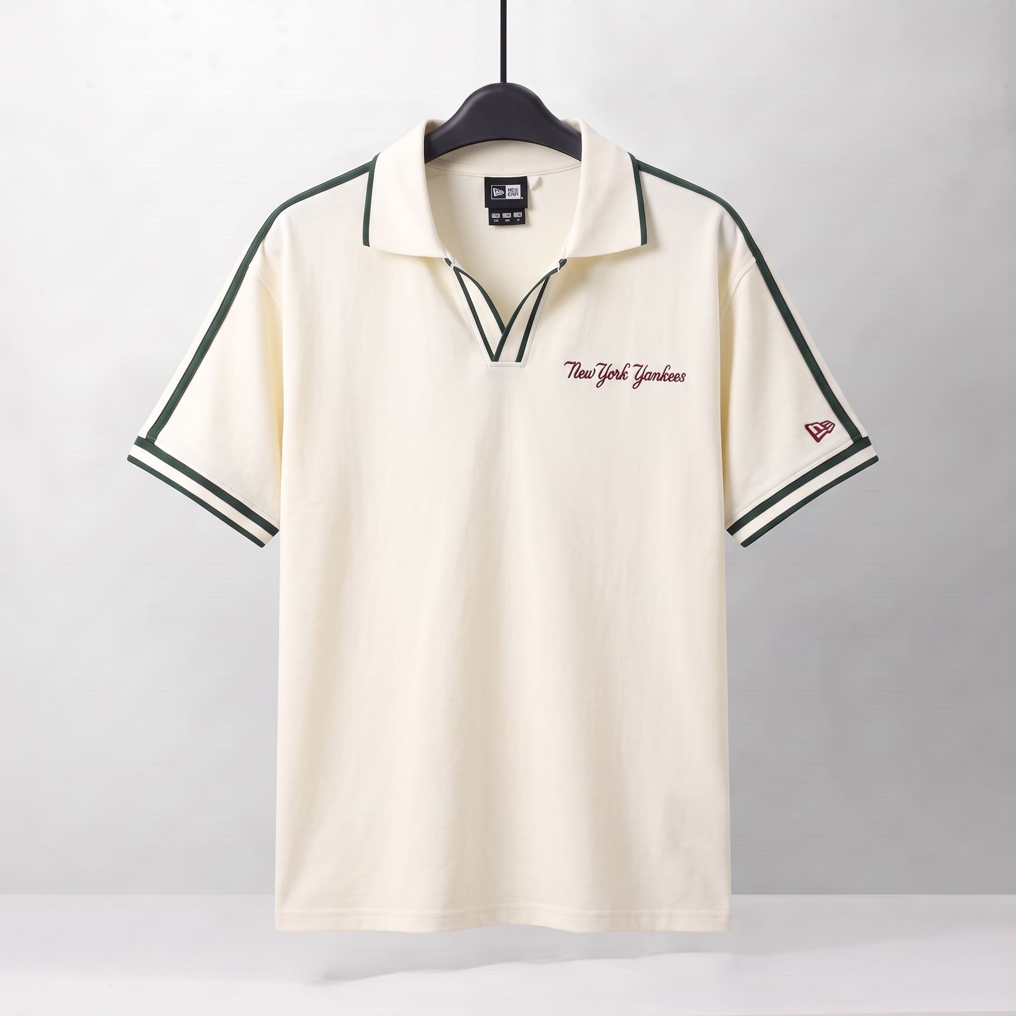 NEW ERA NYDL POLO SHIRT - IVORY