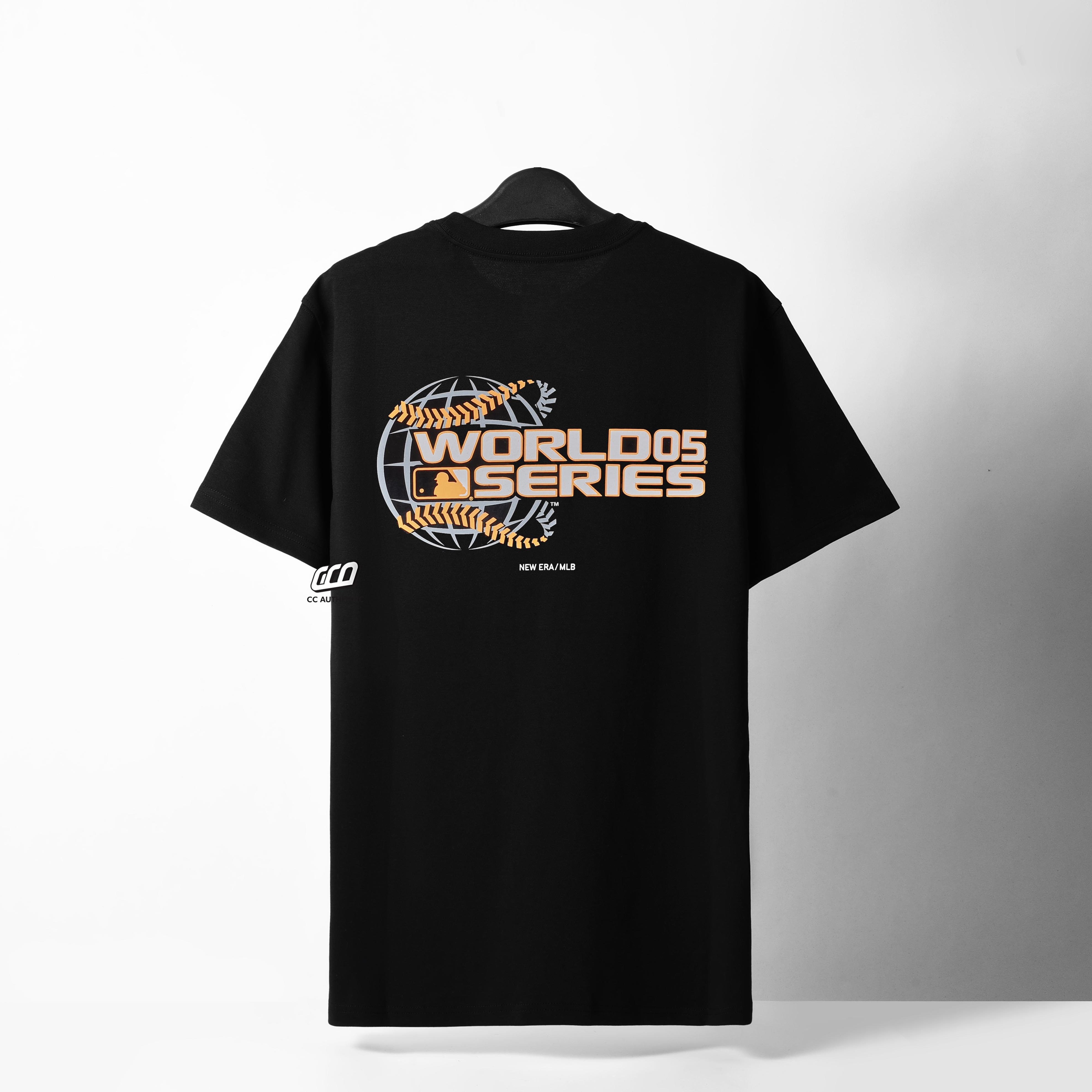 NEW ERA WORLD SERIES 05 T-SHIRT - BLACK