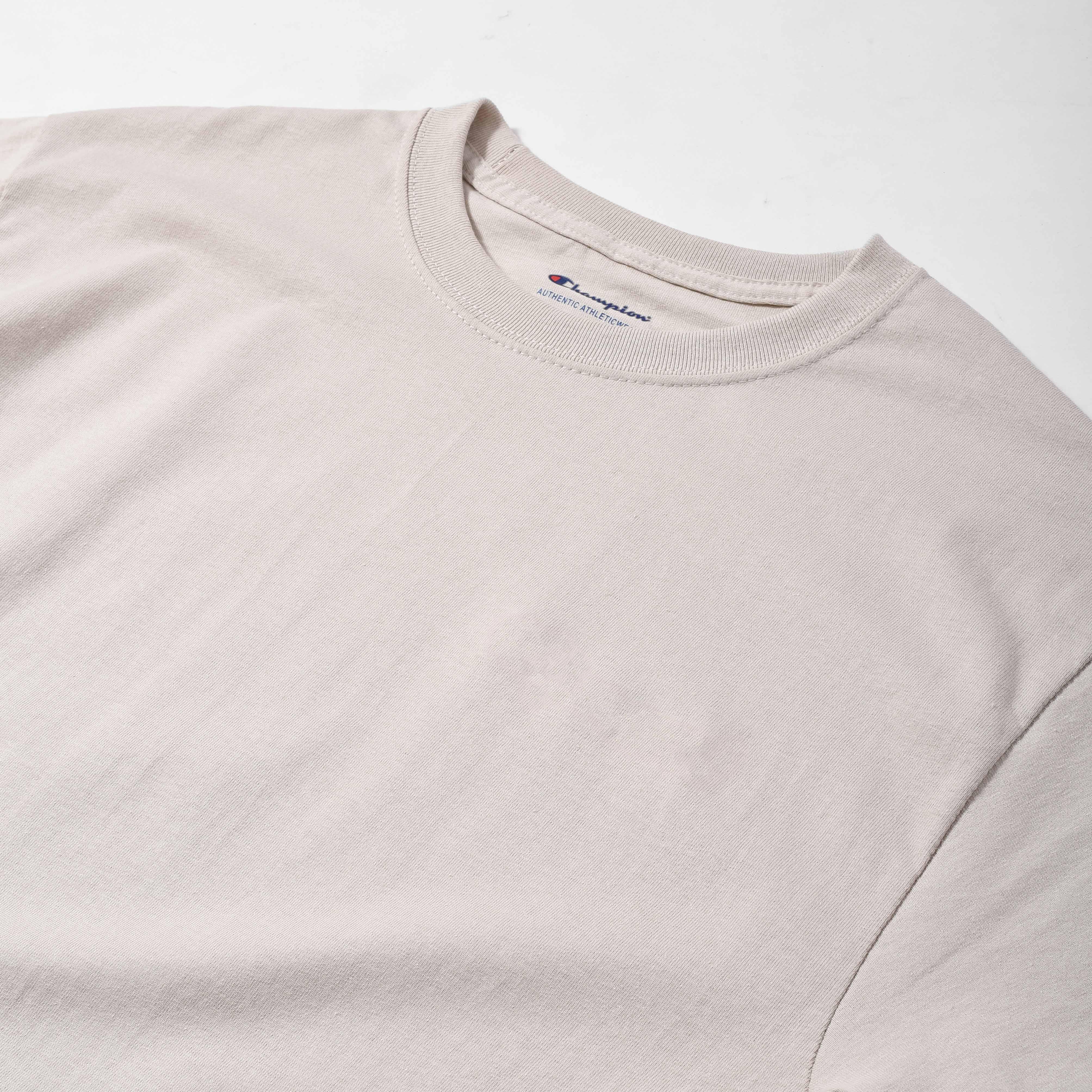 CHAMPION BASIC T-SHIRT - SAND