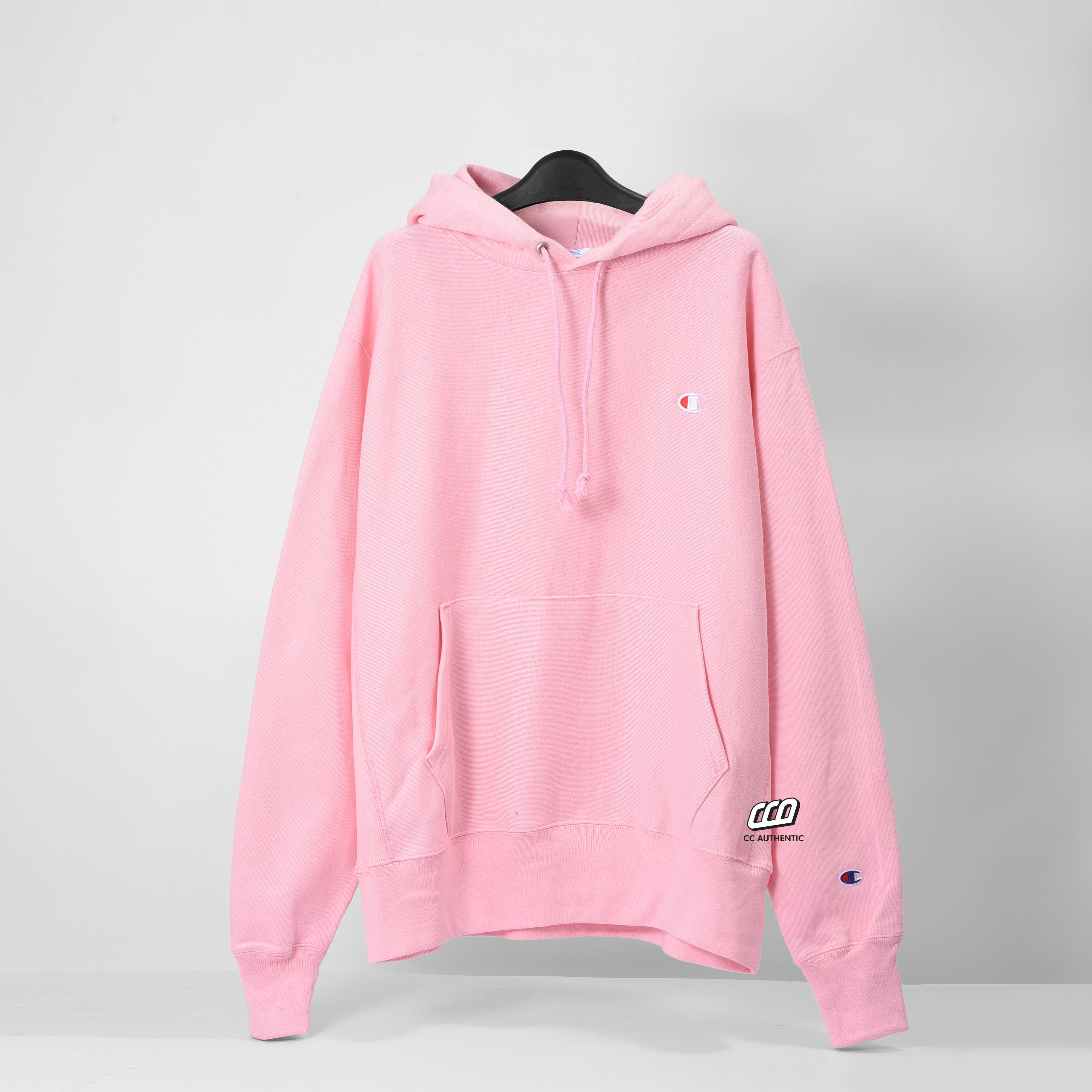 Champion Reverse Weave Hoodie - Candy Pink
