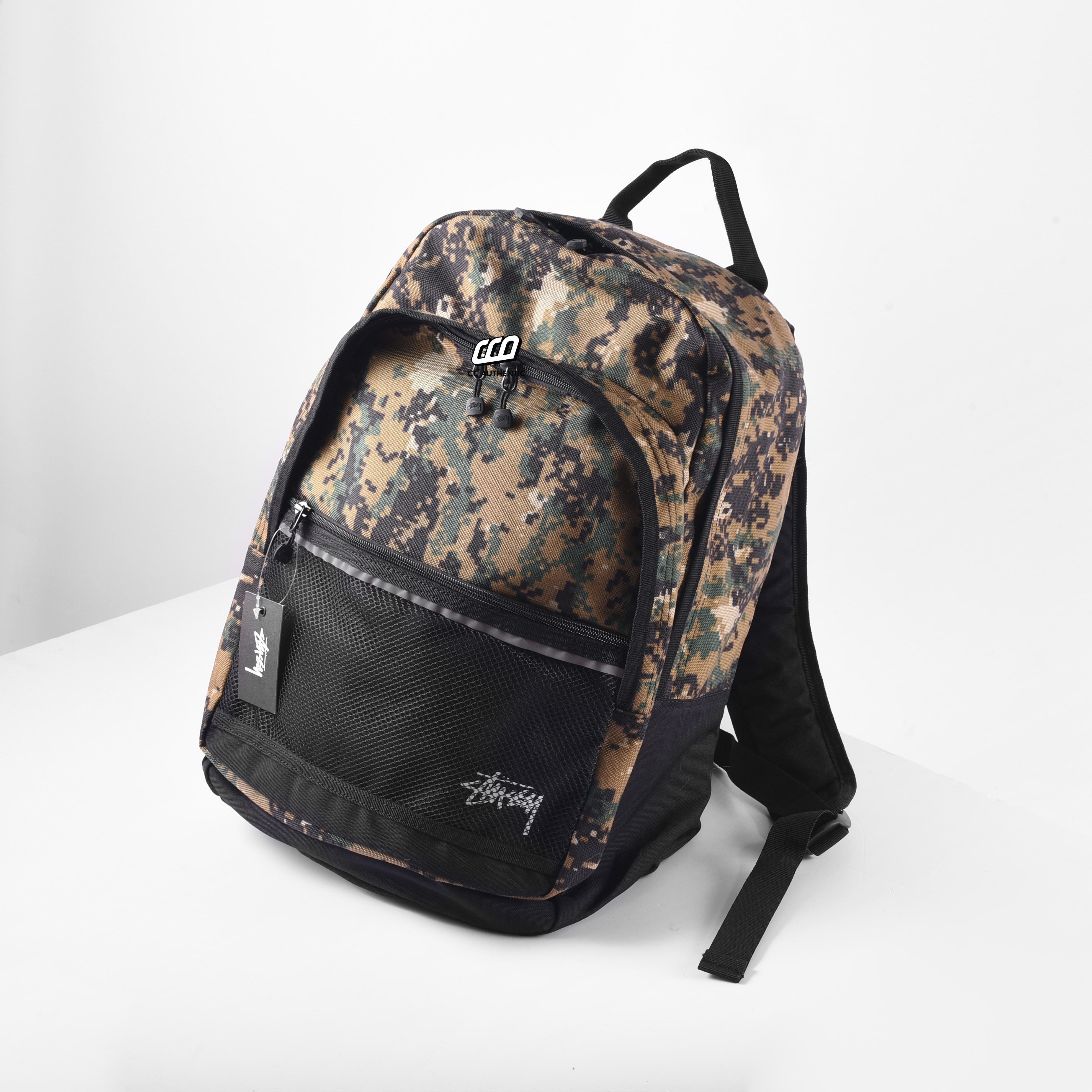 Stussy Stock Backpack - camo