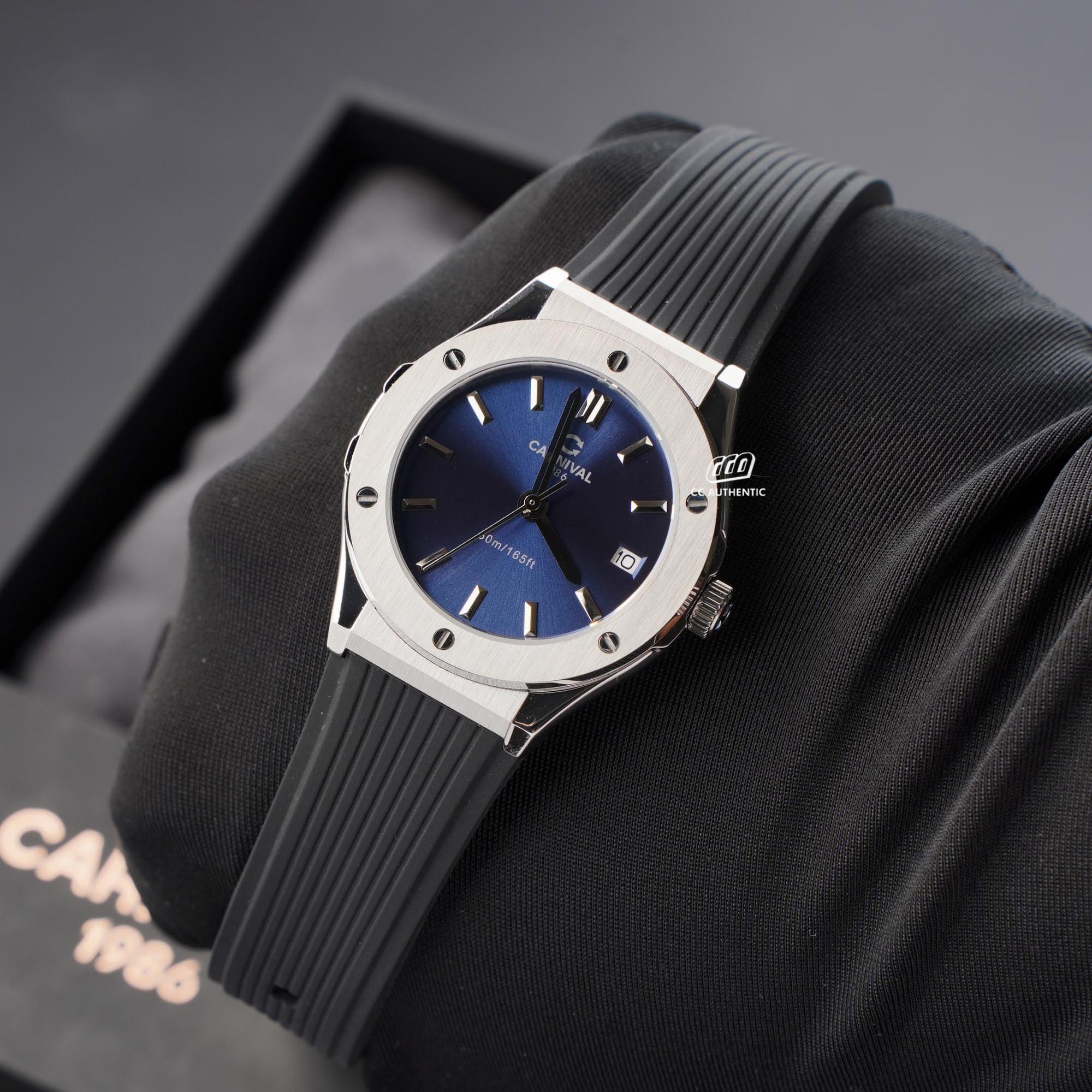 ĐỒNG HỒ NỮ CARNIVAL 8168L VT DCS X QUAZT 34MM