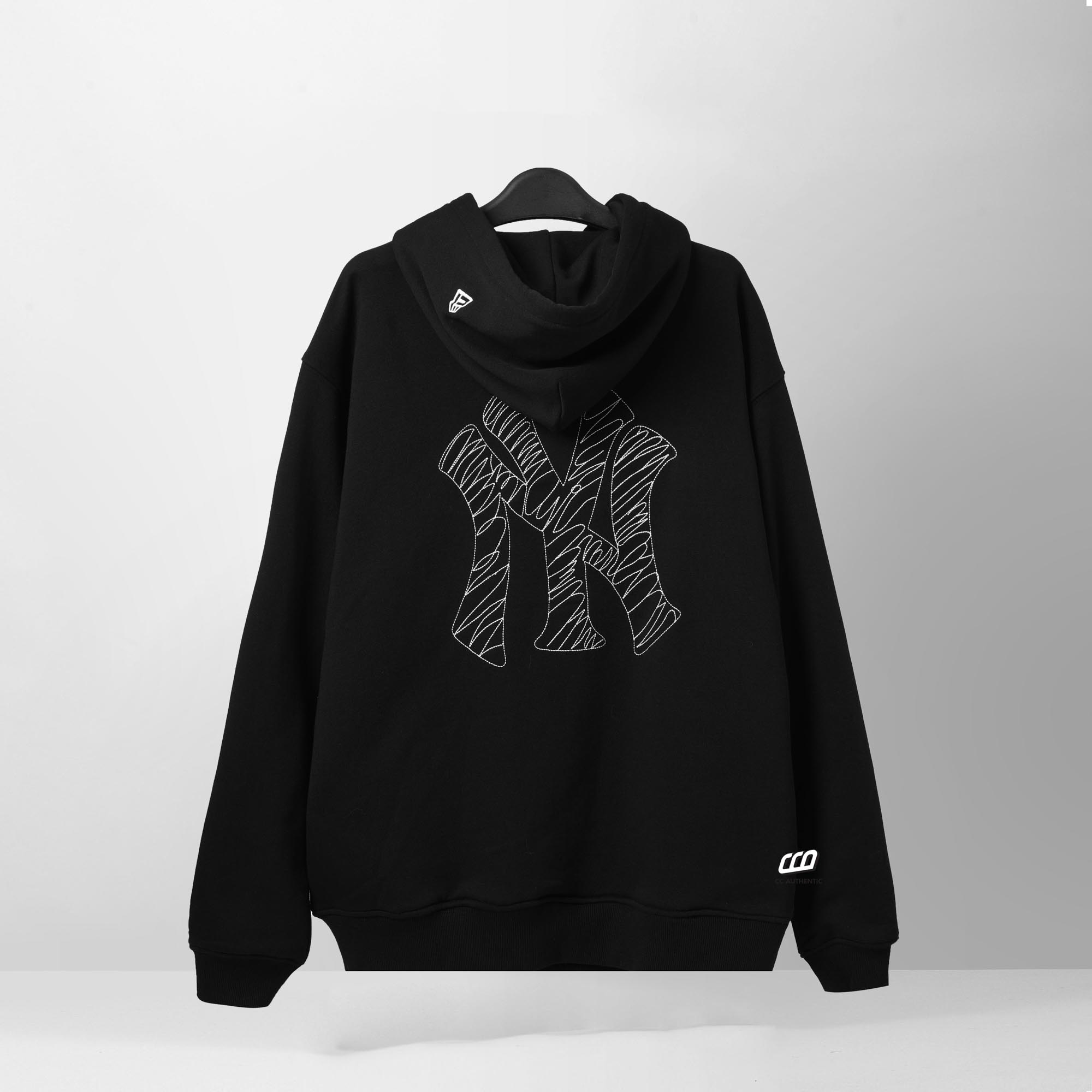 NEW ERA WASHING NEYYAN HOODIE - BLACK