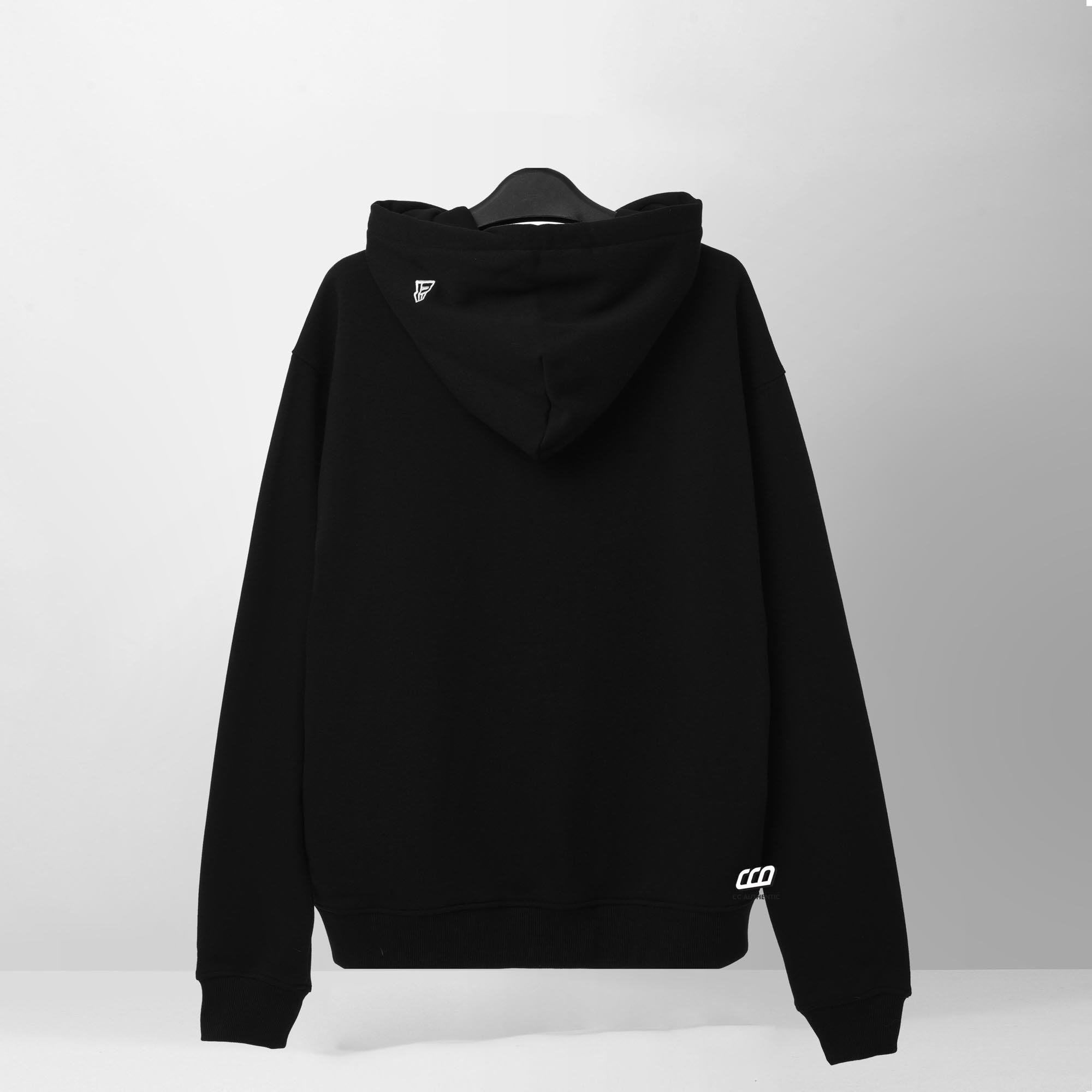 NEW ERA ESSENTIAL FT31 ZIP HOODIE - BLACK