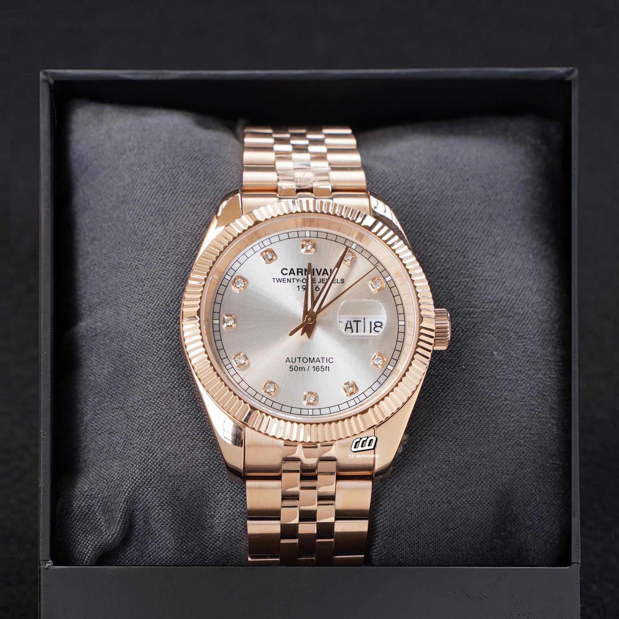 ĐỒNG HỒ NAM CARNIVAL 8131G VH T AUTOMATIC 41MM