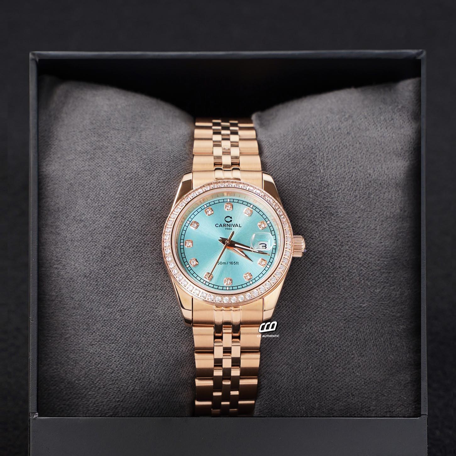 ĐỒNG HỒ NỮ CARNIVAL 8131L2 VH XT QUAZT 32MM