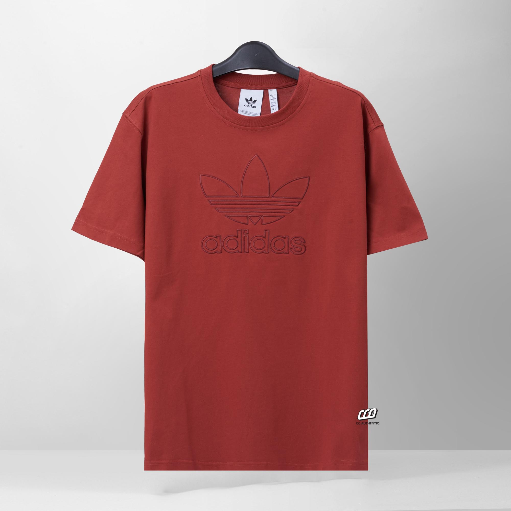ADIDAS OUTLINED TREFOIL T-SHIRT
