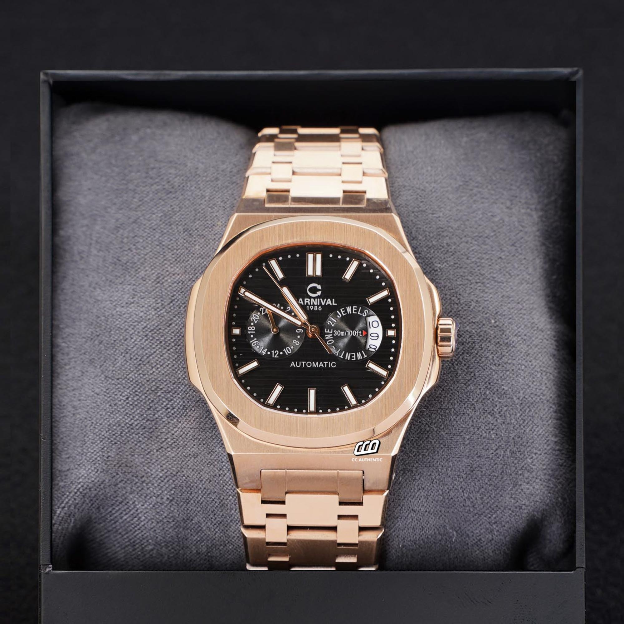 ĐỒNG HỒ NAM CARNIVAL 8158G VH D AUTOMATIC 41MM