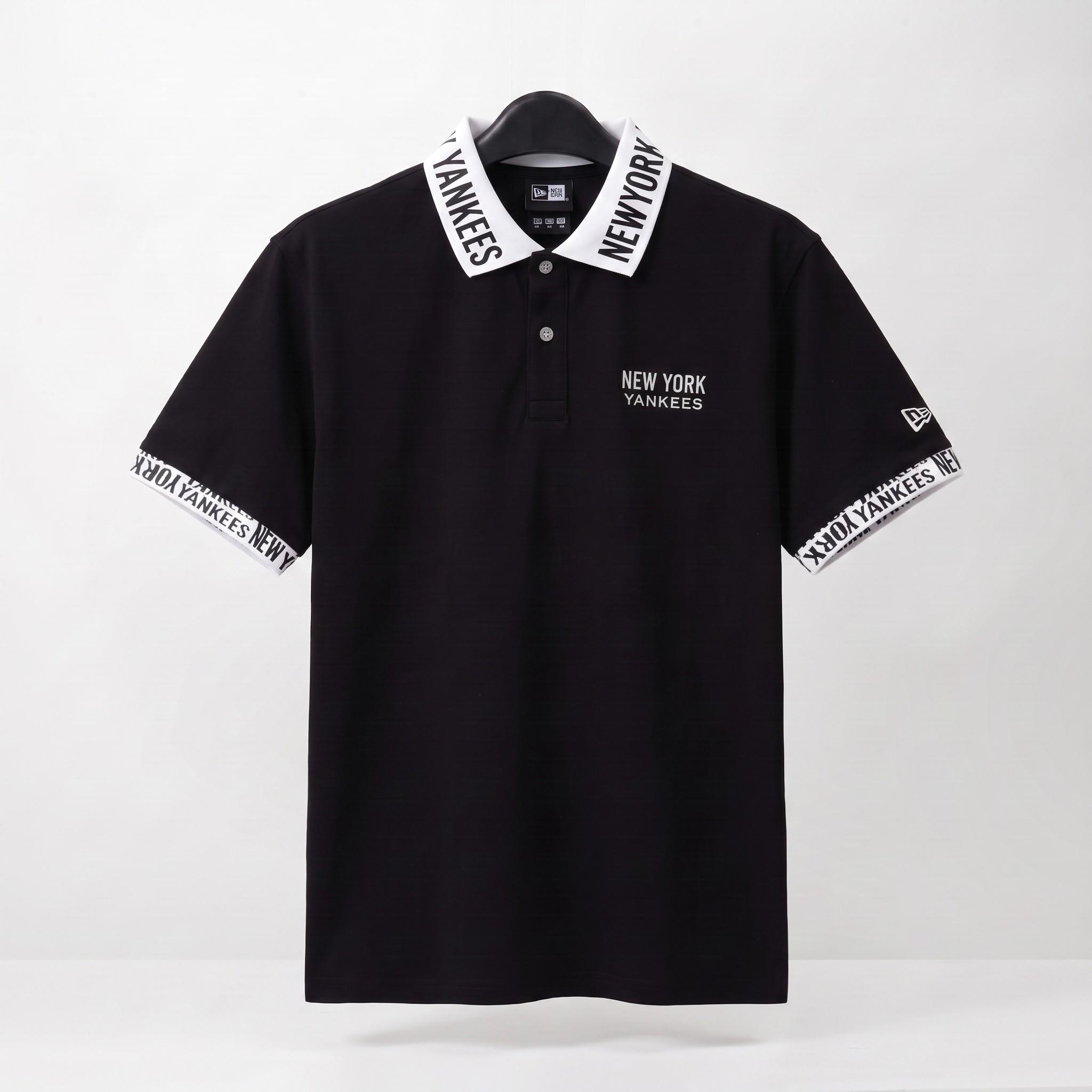 NEW ERA OL POLO SHIRT - BLACK