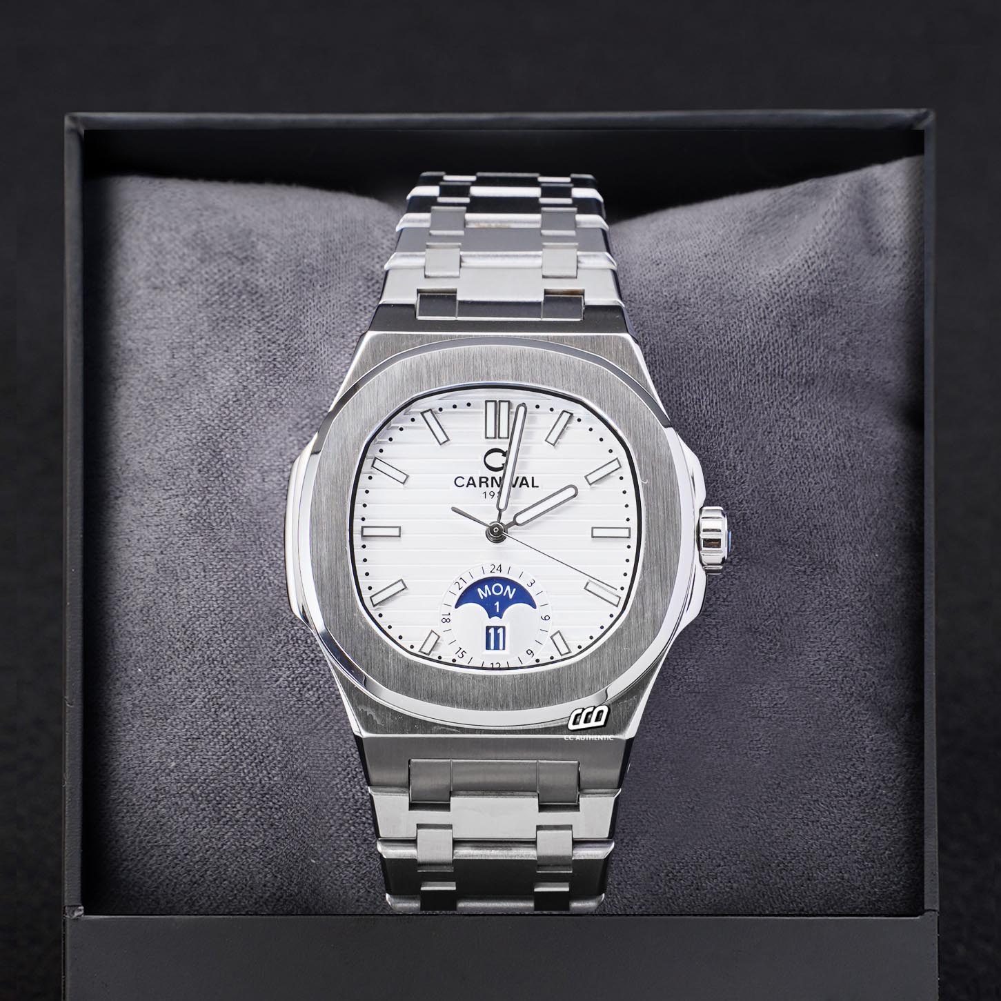 ĐỒNG HỒ NAM CARNIVAL 8110G1 VT T AUTOMATIC 41MM