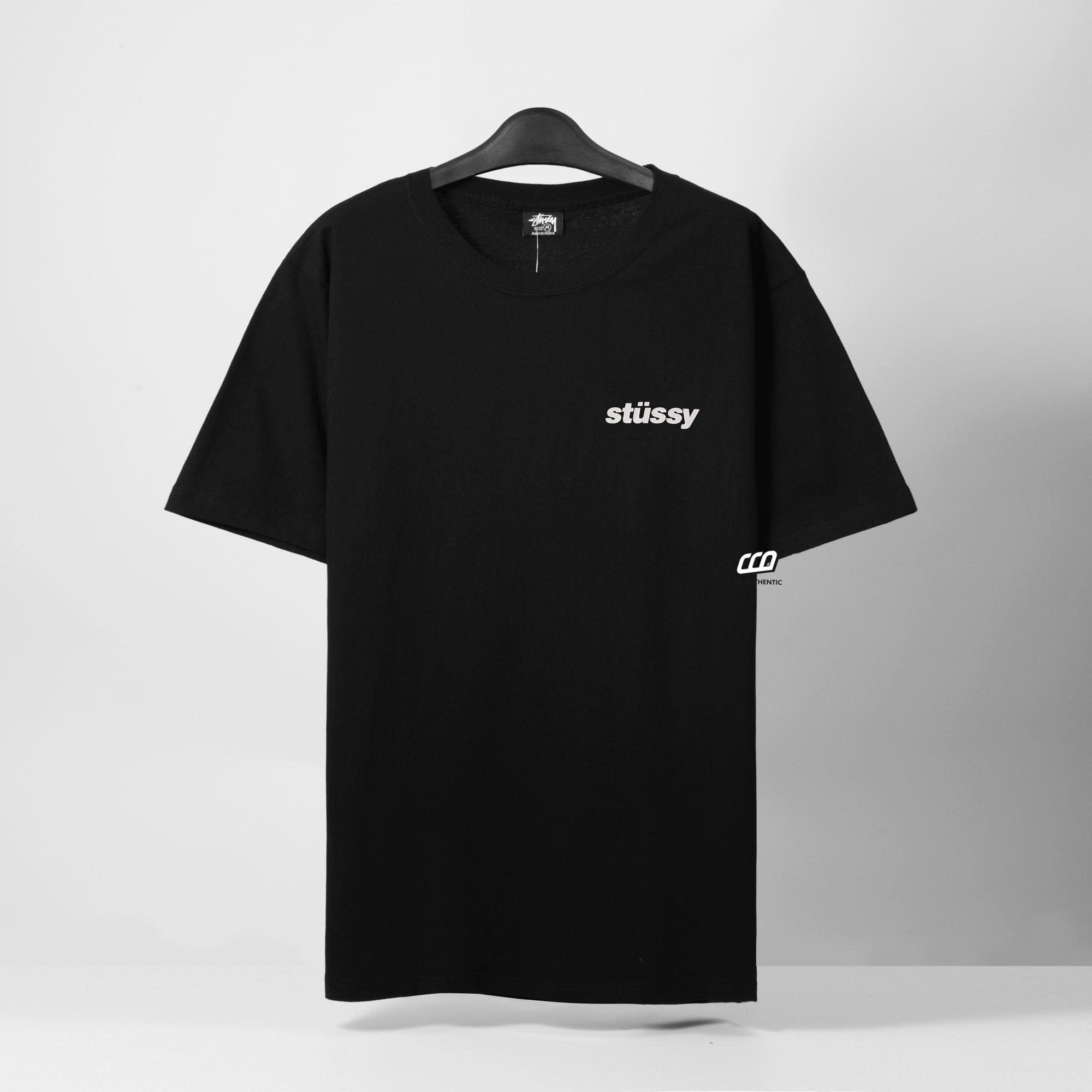 STUSSY POPSICLE T-SHIRT - BLACK