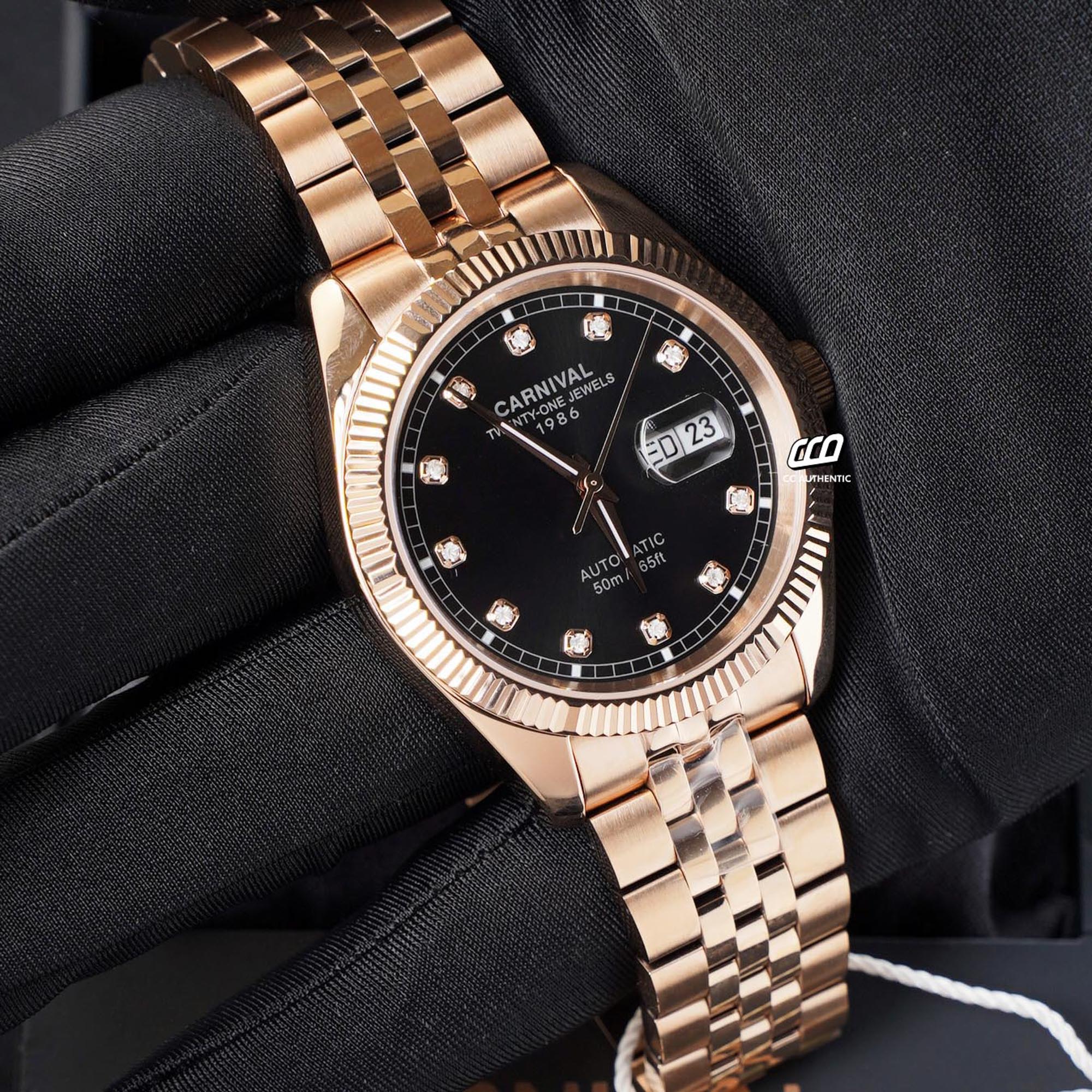 ĐỒNG HỒ NAM CARNIVAL 8131G VH D AUTOMATIC 41MM