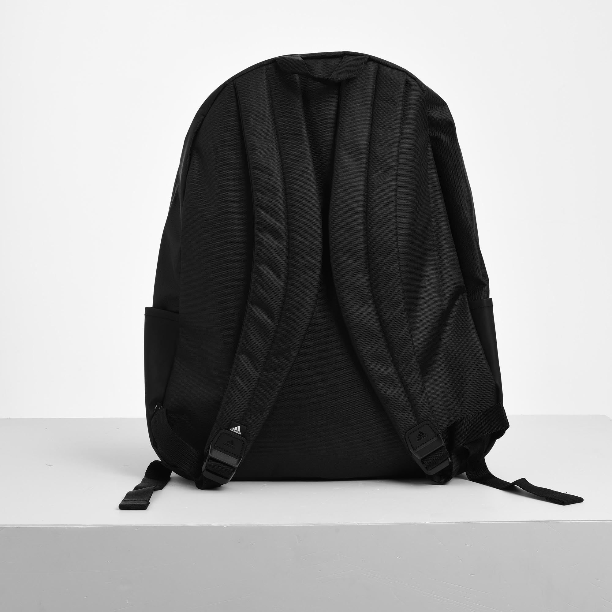 ADIDAS BIG BASIC LOGO BACKPACK - BLACK/WHITE