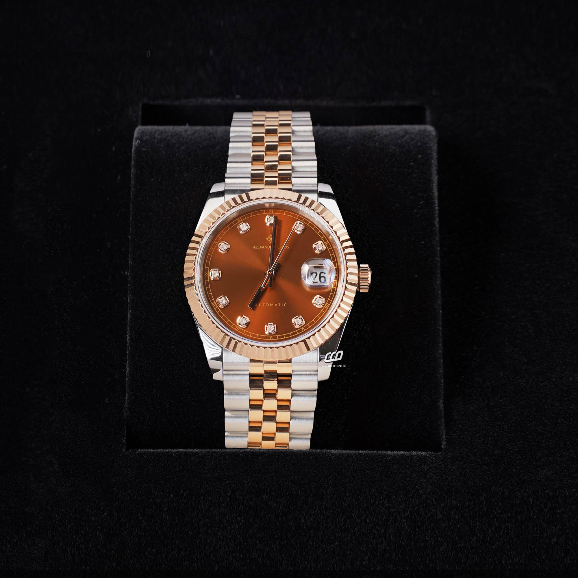 ĐỒNG HỒ NAM ALEXANDER FERROS 8232D/08 AUTOMATIC 38MM