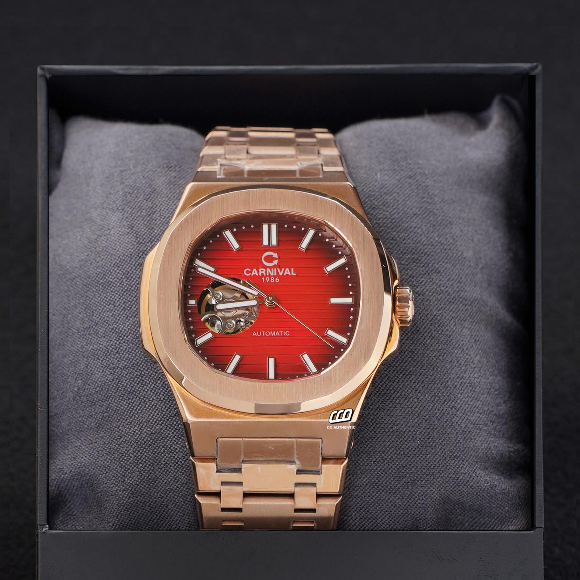 ĐỒNG HỒ NAM CARNIVAL 8128G1 VH DO AUTOMATIC 41MM