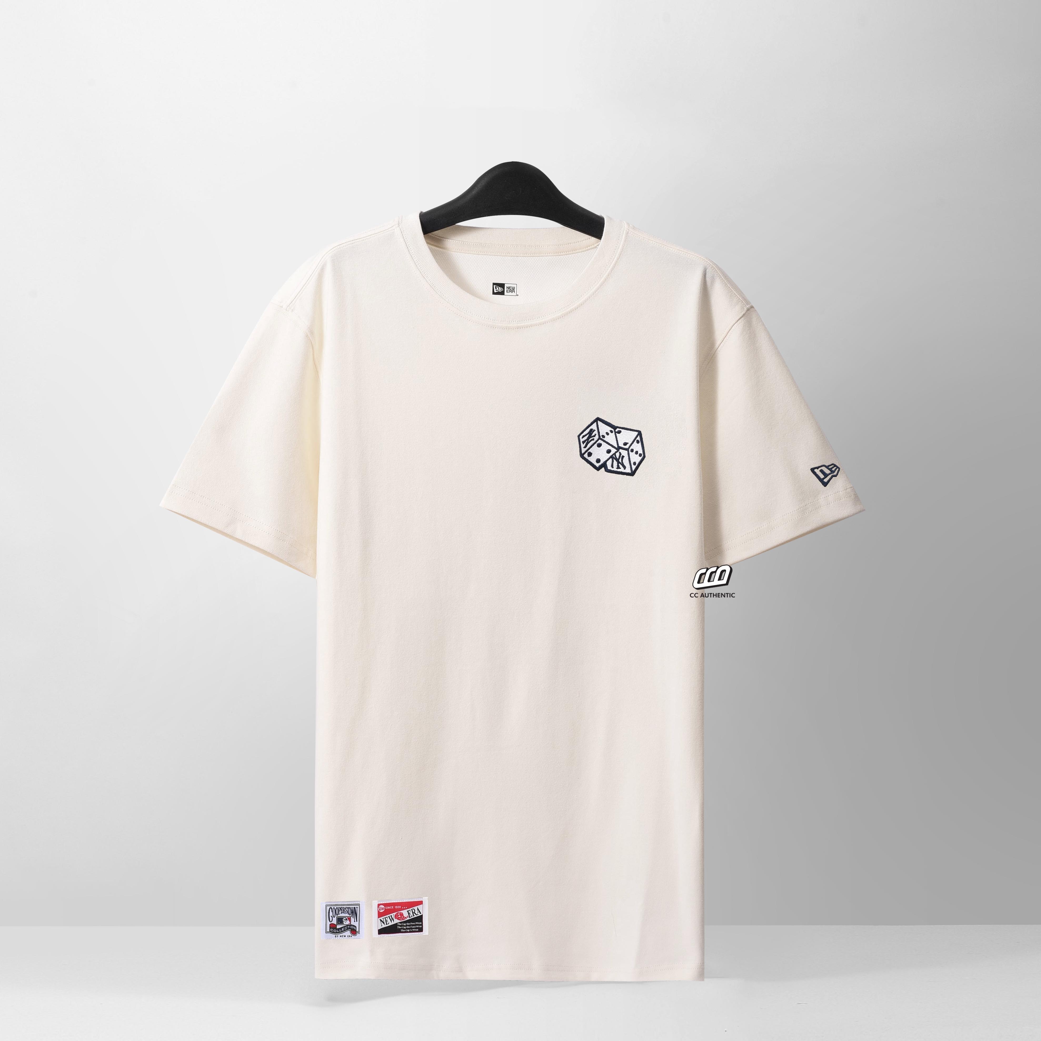 NEW ERA DICE SS24 T-SHIRT - IVORY