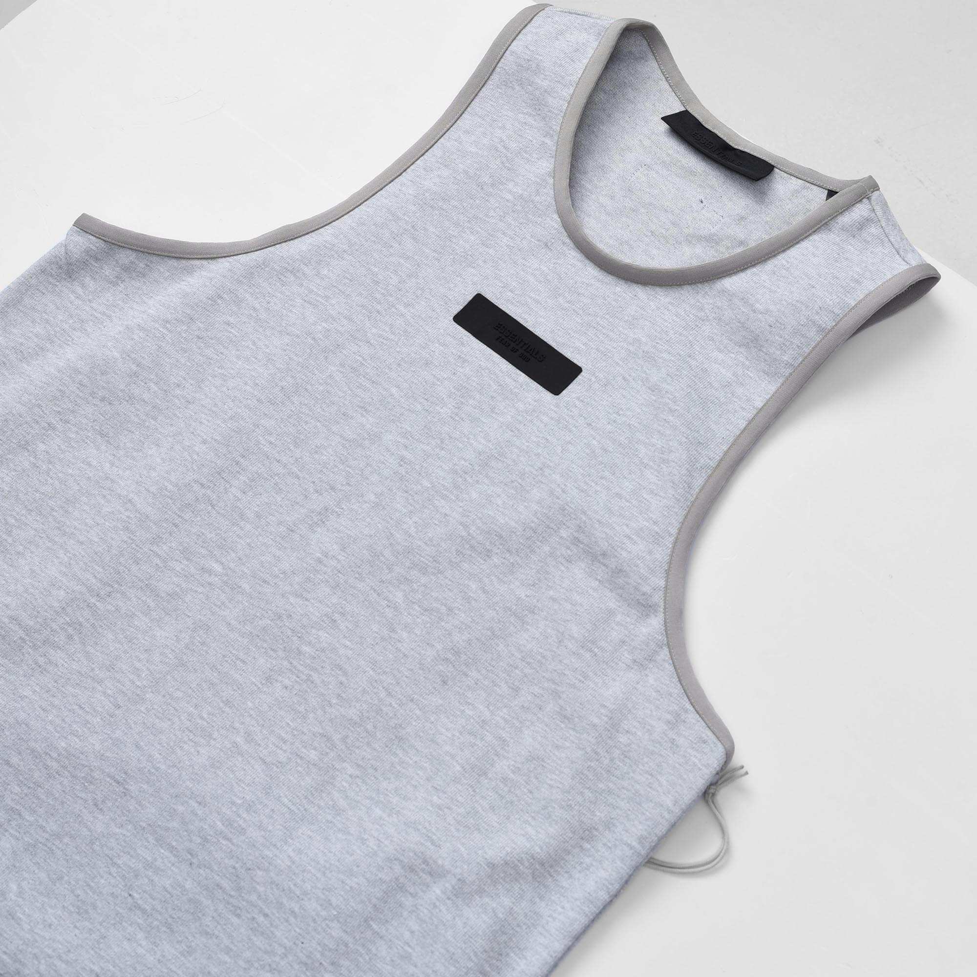 FOG ESSENTIALS TANK TOP  - LIGHT HEATHER