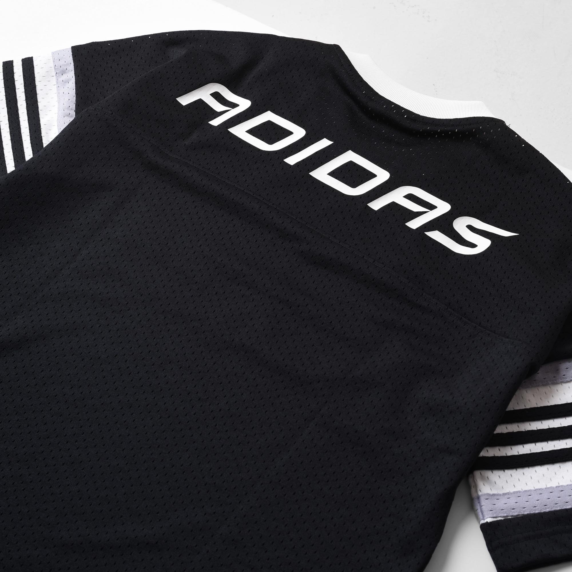 ADIDAS ORIGINAL SPORT GENDER NEUTRAL JERSEY T-SHIRT - BLACK