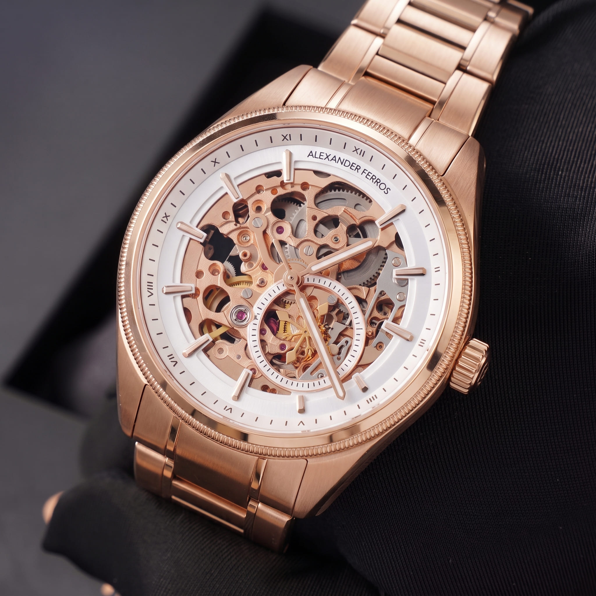 ĐỒNG HỒ NAM ALEXANDER FERROS 9262R/02 AUTOMATIC 40MM