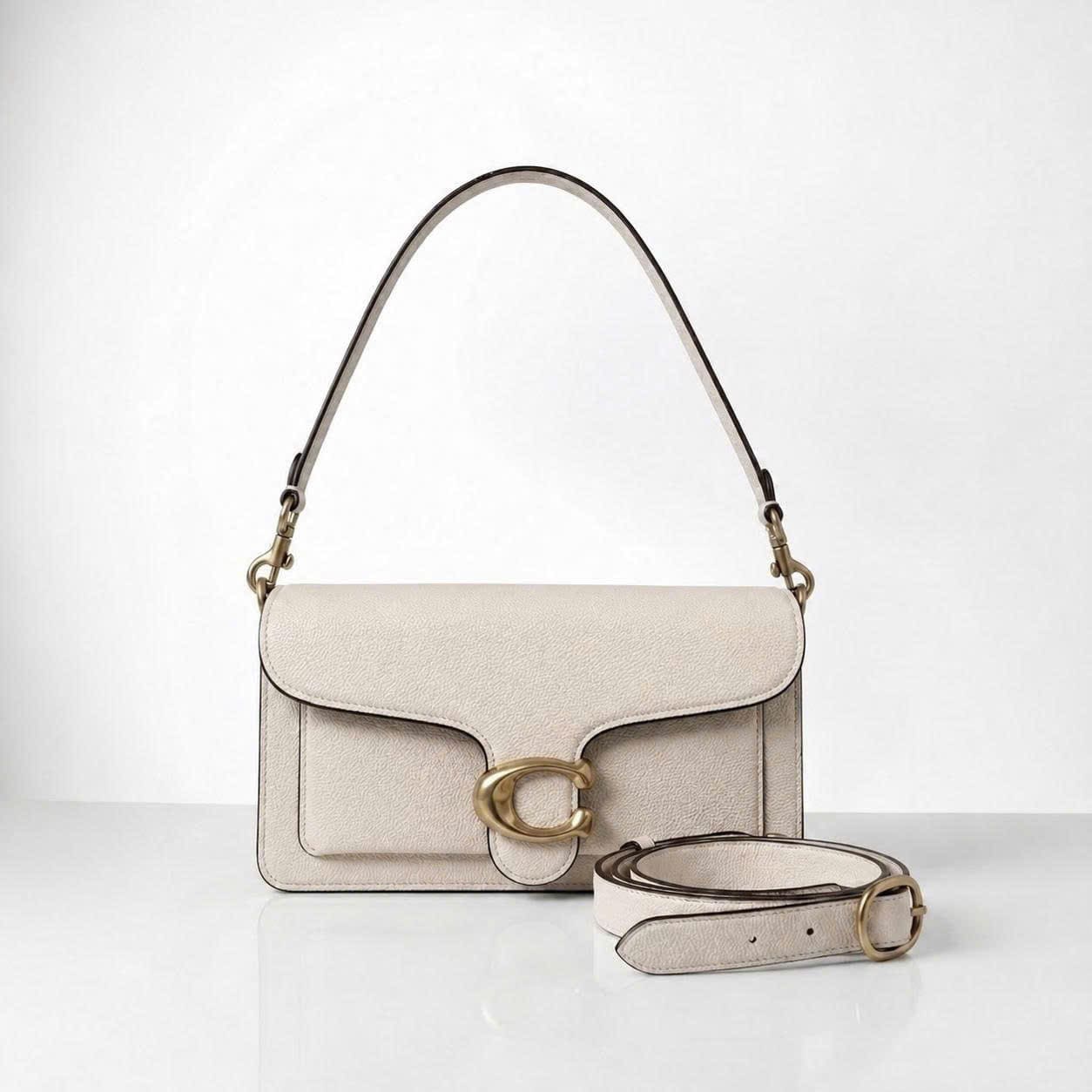COACH TABBY 26 SHOULDER BAG - WHITE
